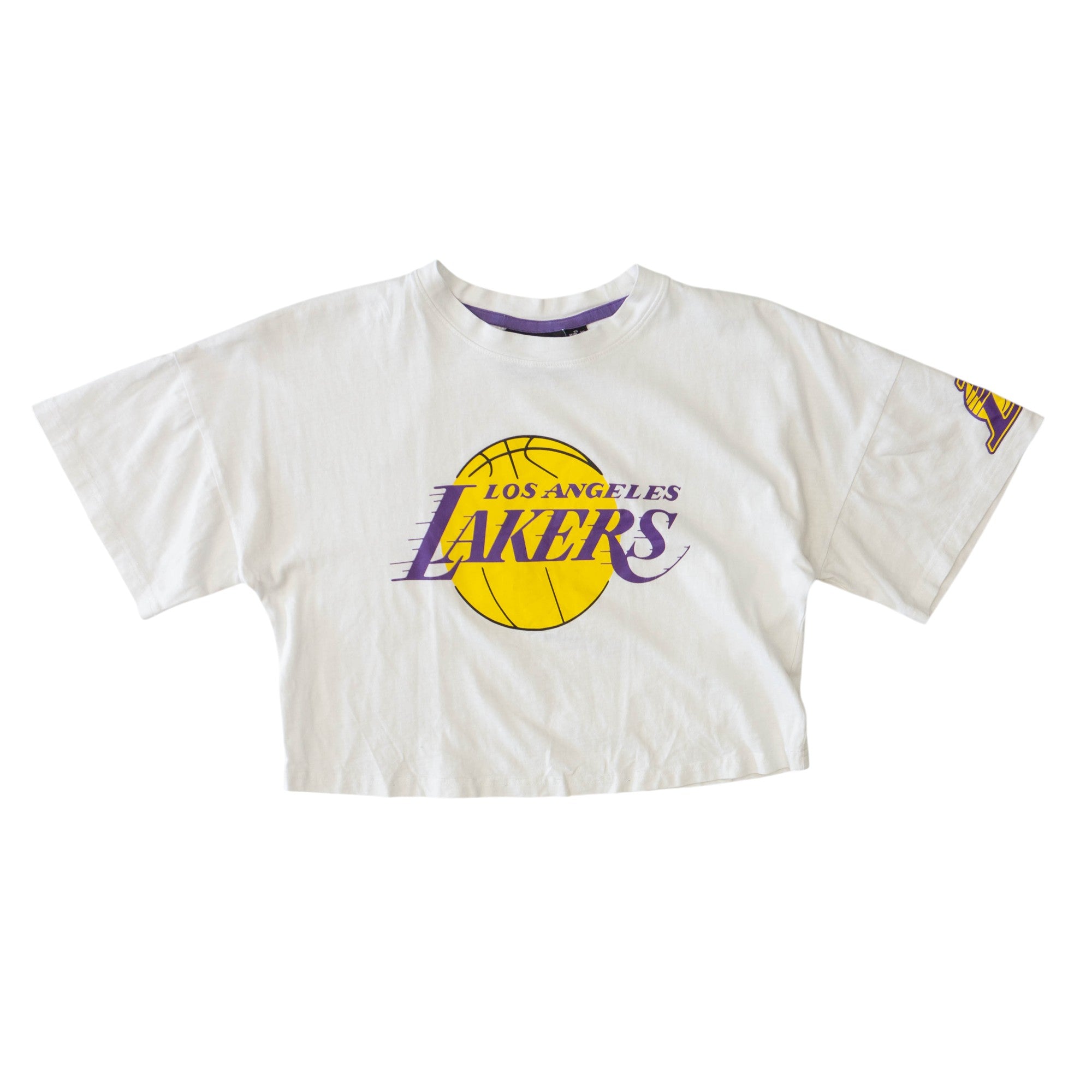 NBA Lakers Crop-Top Тениска