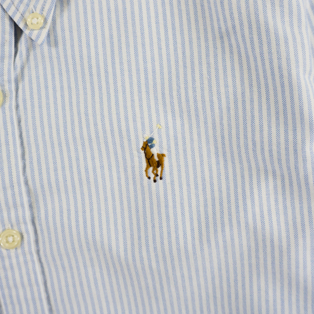 Ralph Lauren Винтидж 2000-те Раирана Риза с Дълъг Ръкав
