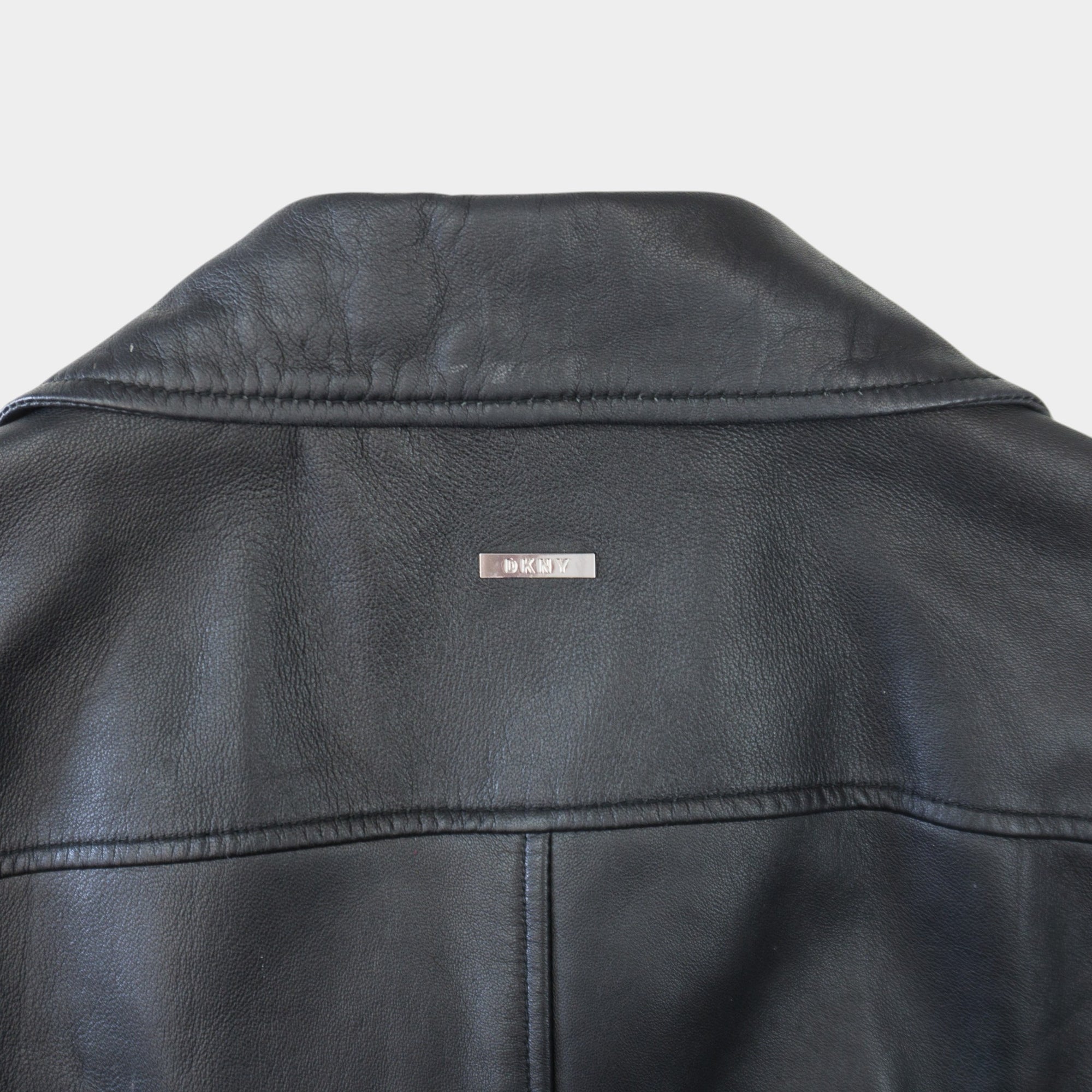 DKNY Кожено Яке