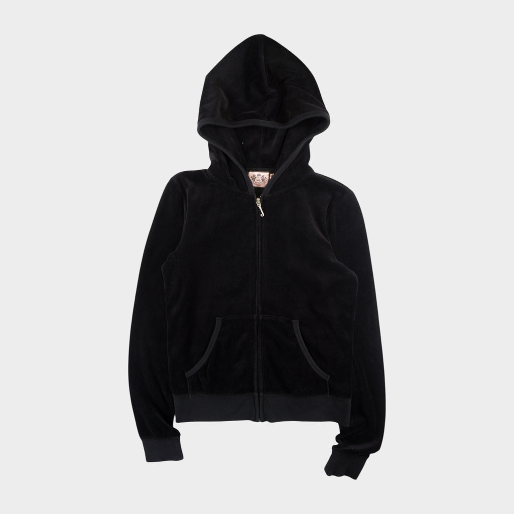Juicy Couture Черен Суичър с Цип