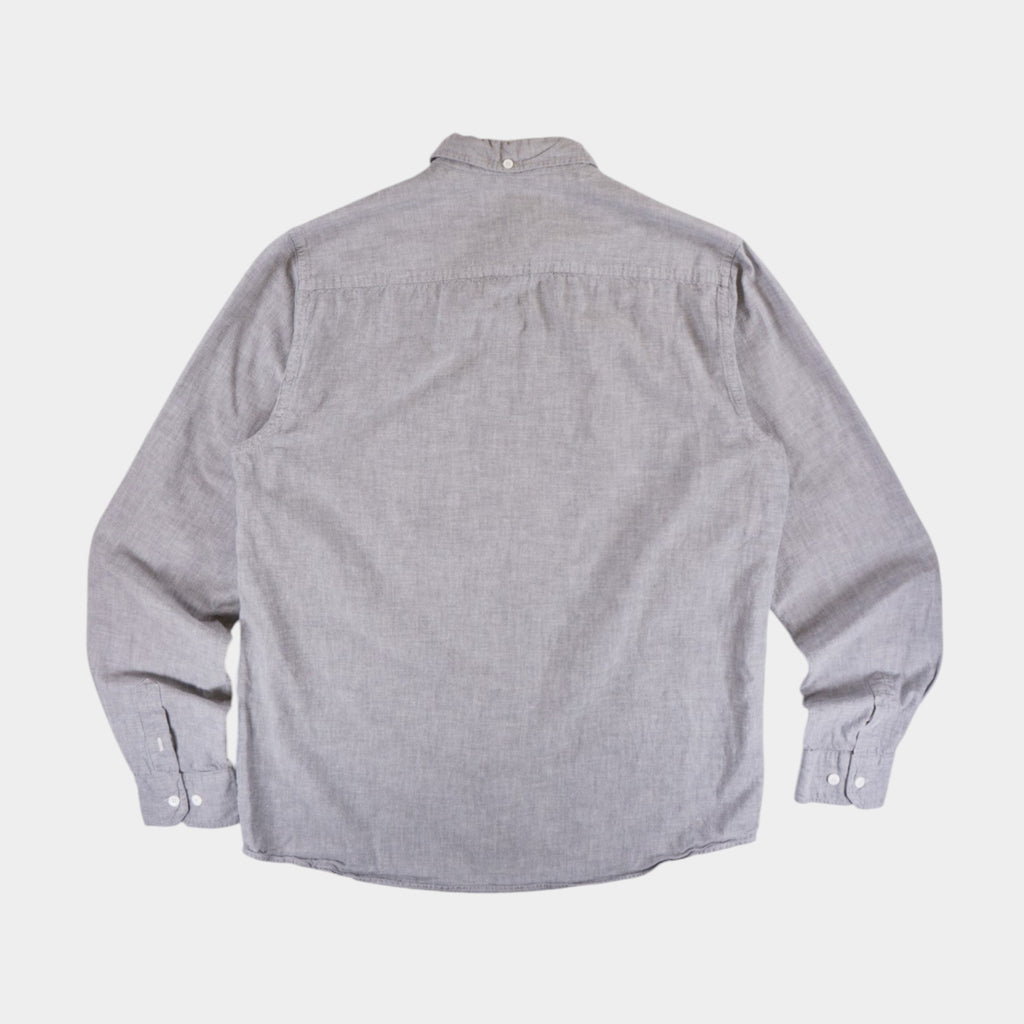 Norse Projects Сива Риза с Дълъг Ръкав