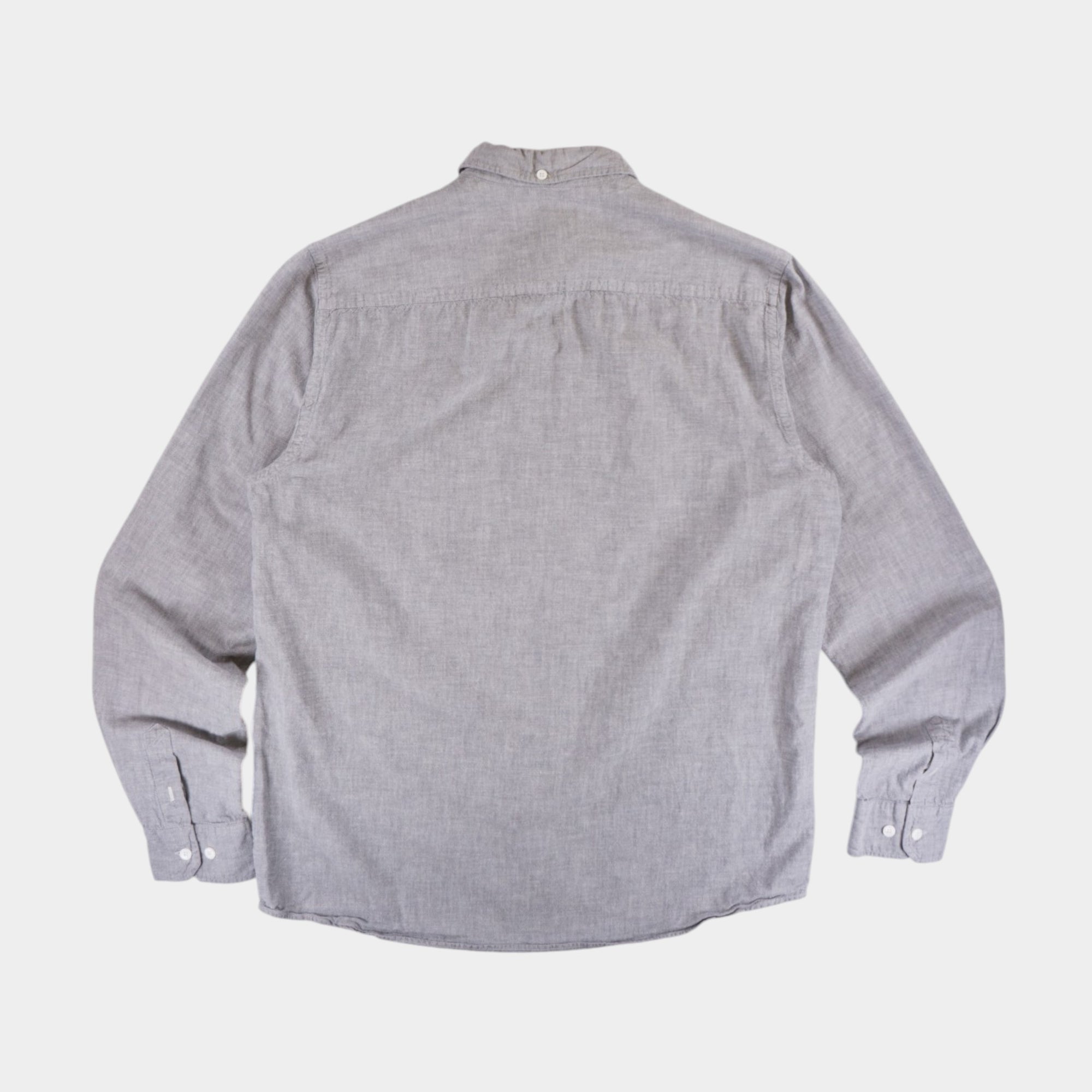 Norse Projects Сива Риза с Дълъг Ръкав