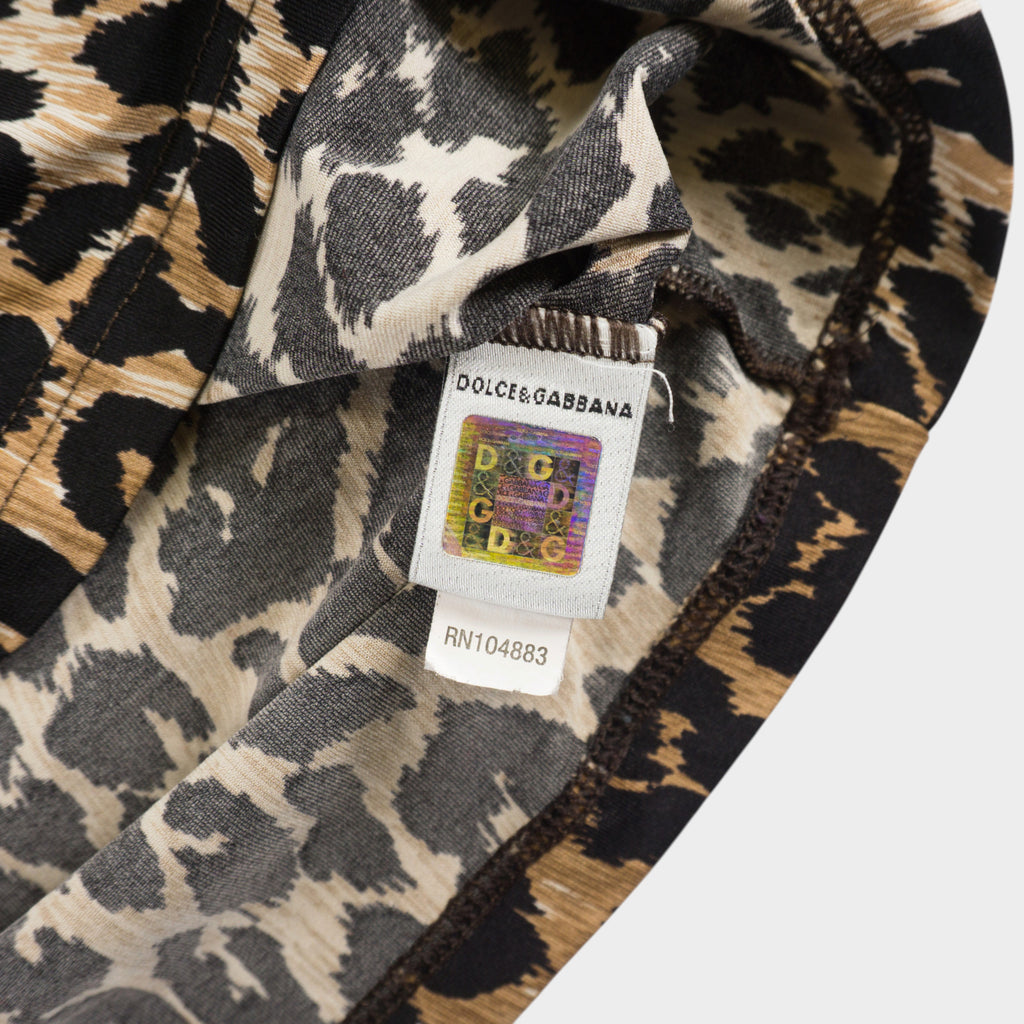 Dolce & Gabbana Леопардов Потник