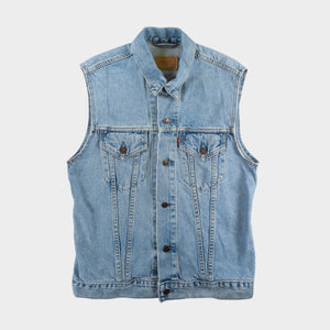 Levi’s Винтидж 2000-те Син Дънков Елек