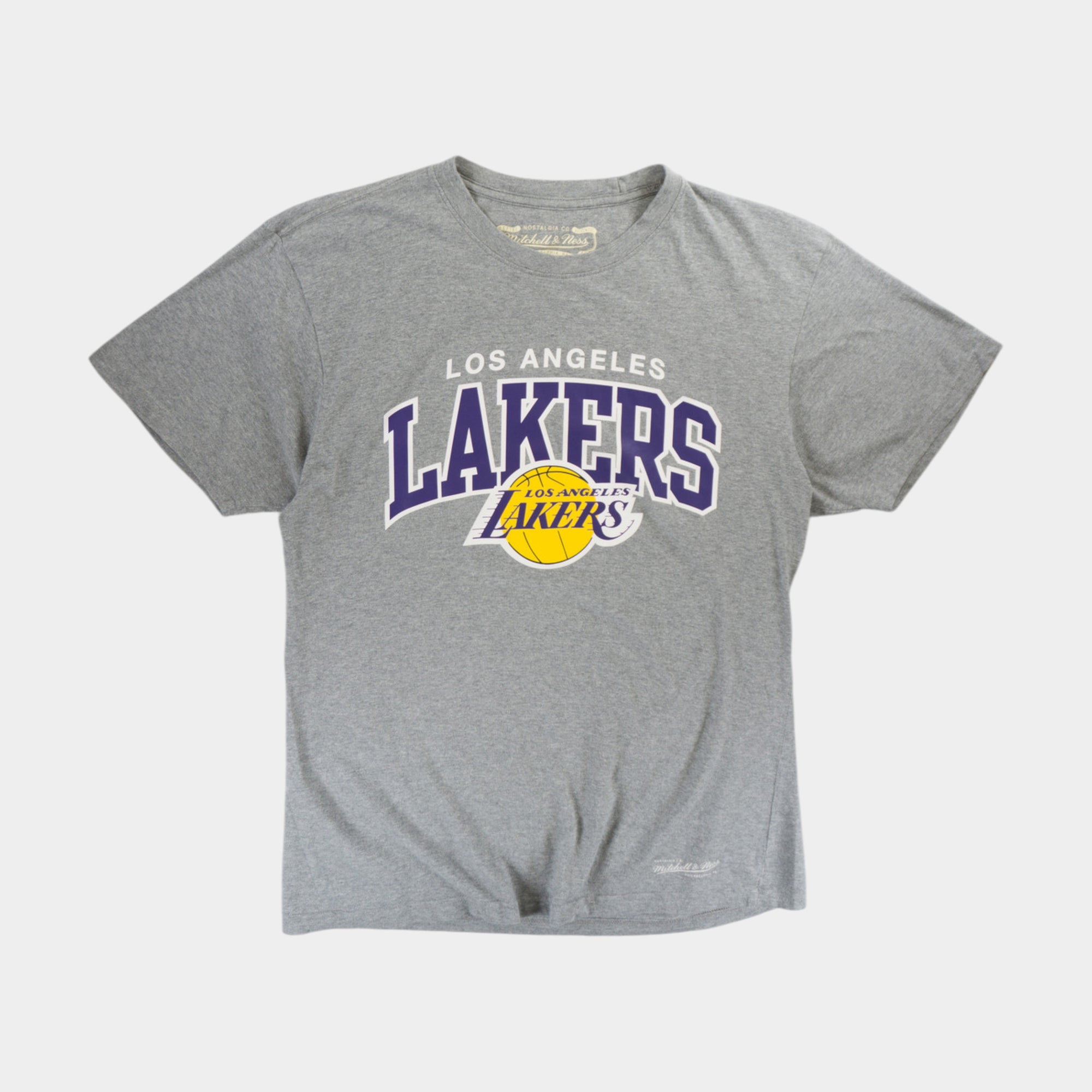 Mitchell & Ness Lakers Сива Тениска