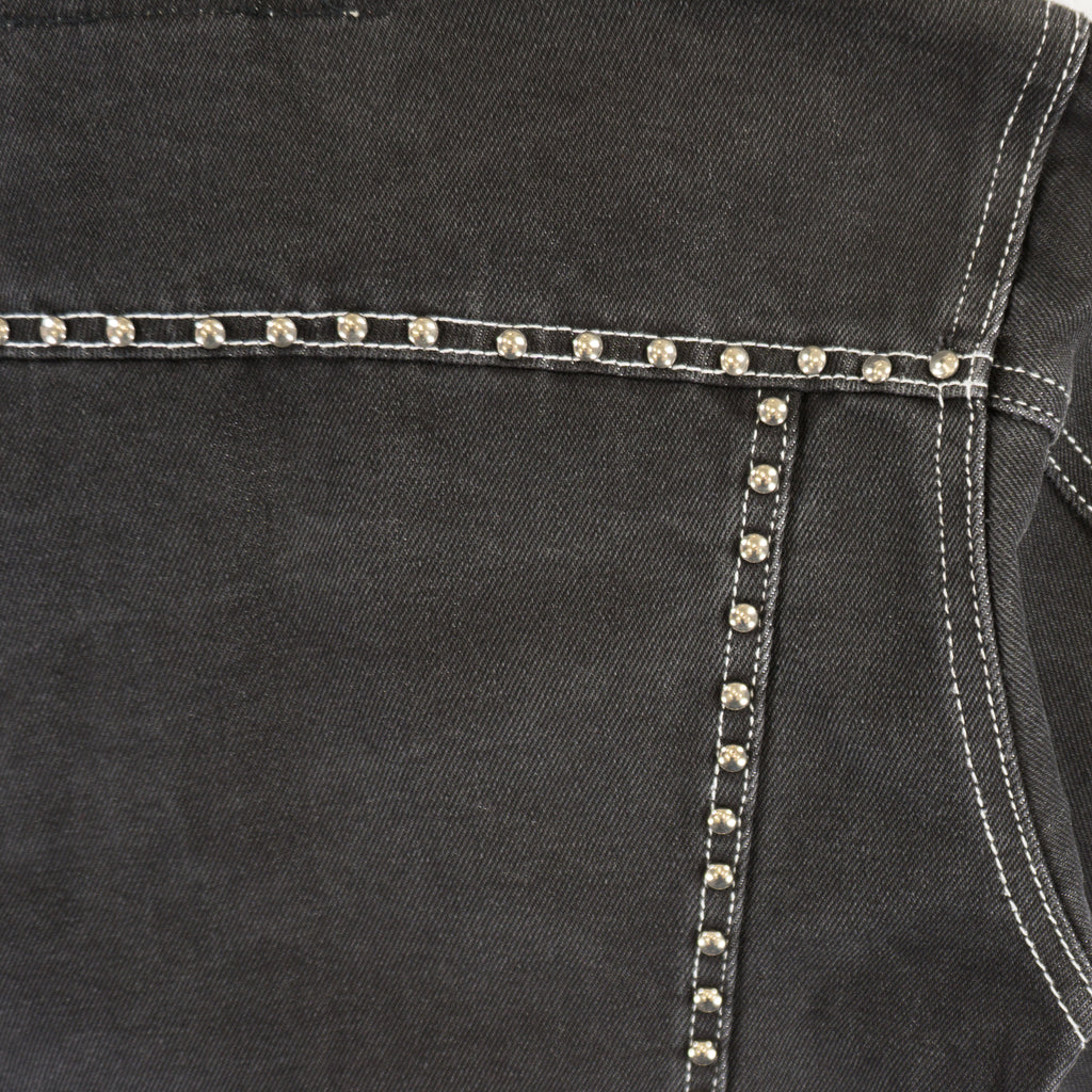 C.T.B.D. Jeans Винтидж Тъмно Сиво Дънково Яке
