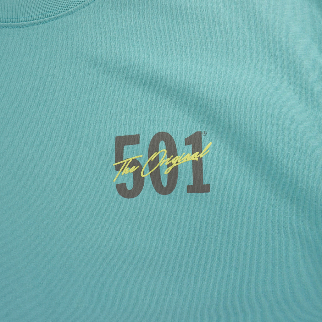 Levis 501 Синя Тениска