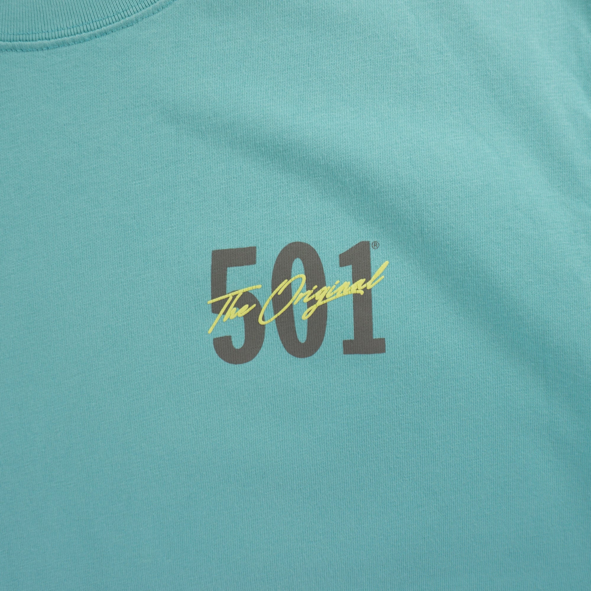 Levis 501 Синя Тениска