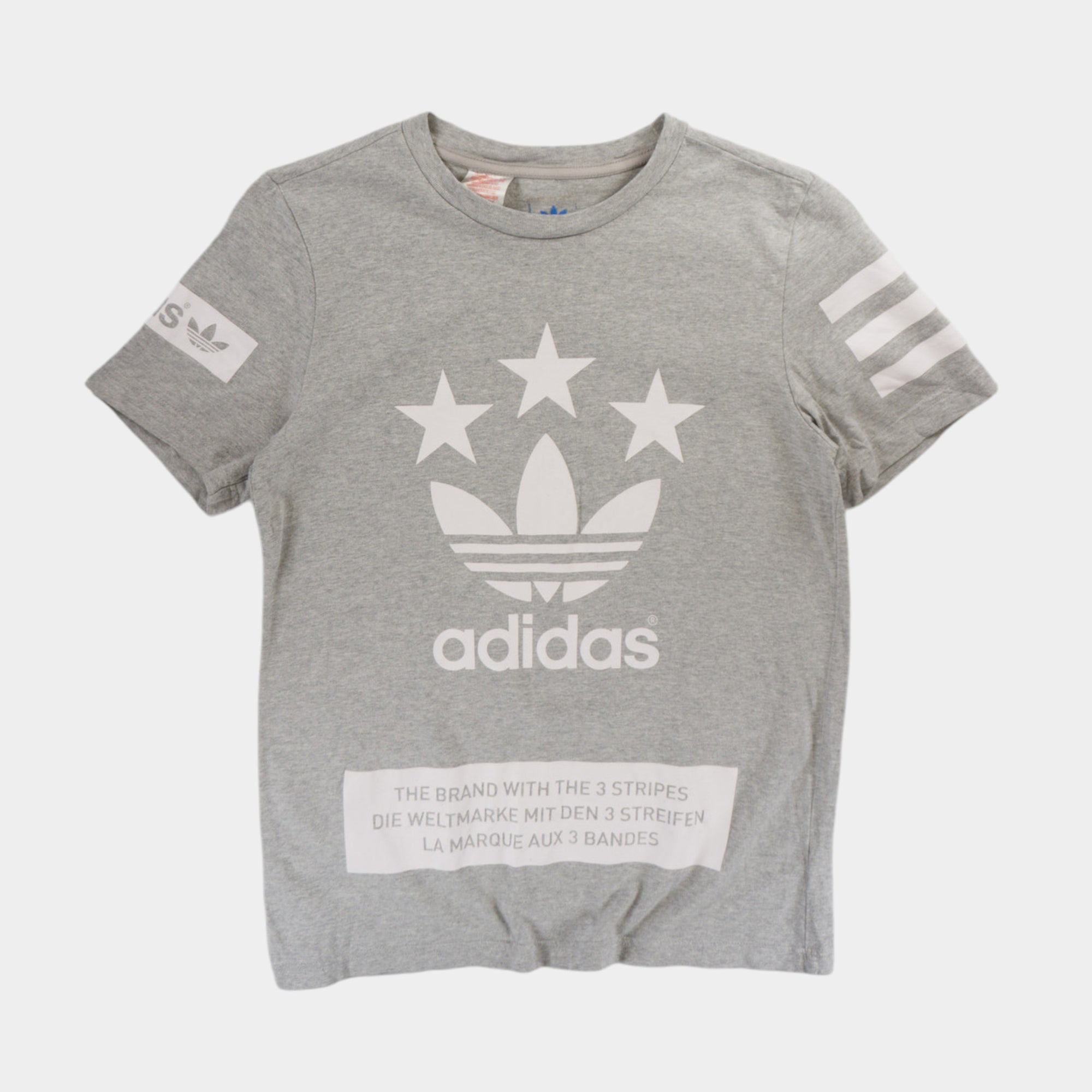 Adidas Сива Тениска