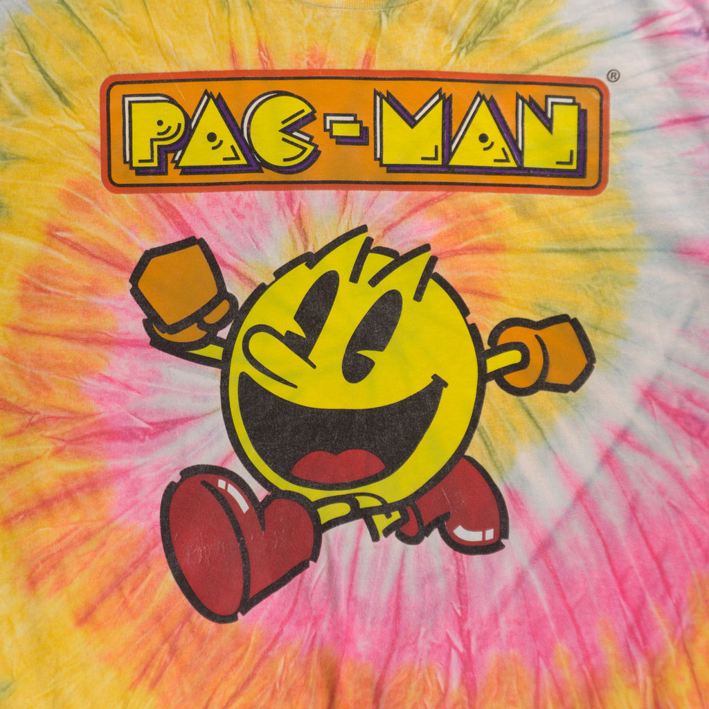 Pac-Man Tie-Dye Тениска с Графика