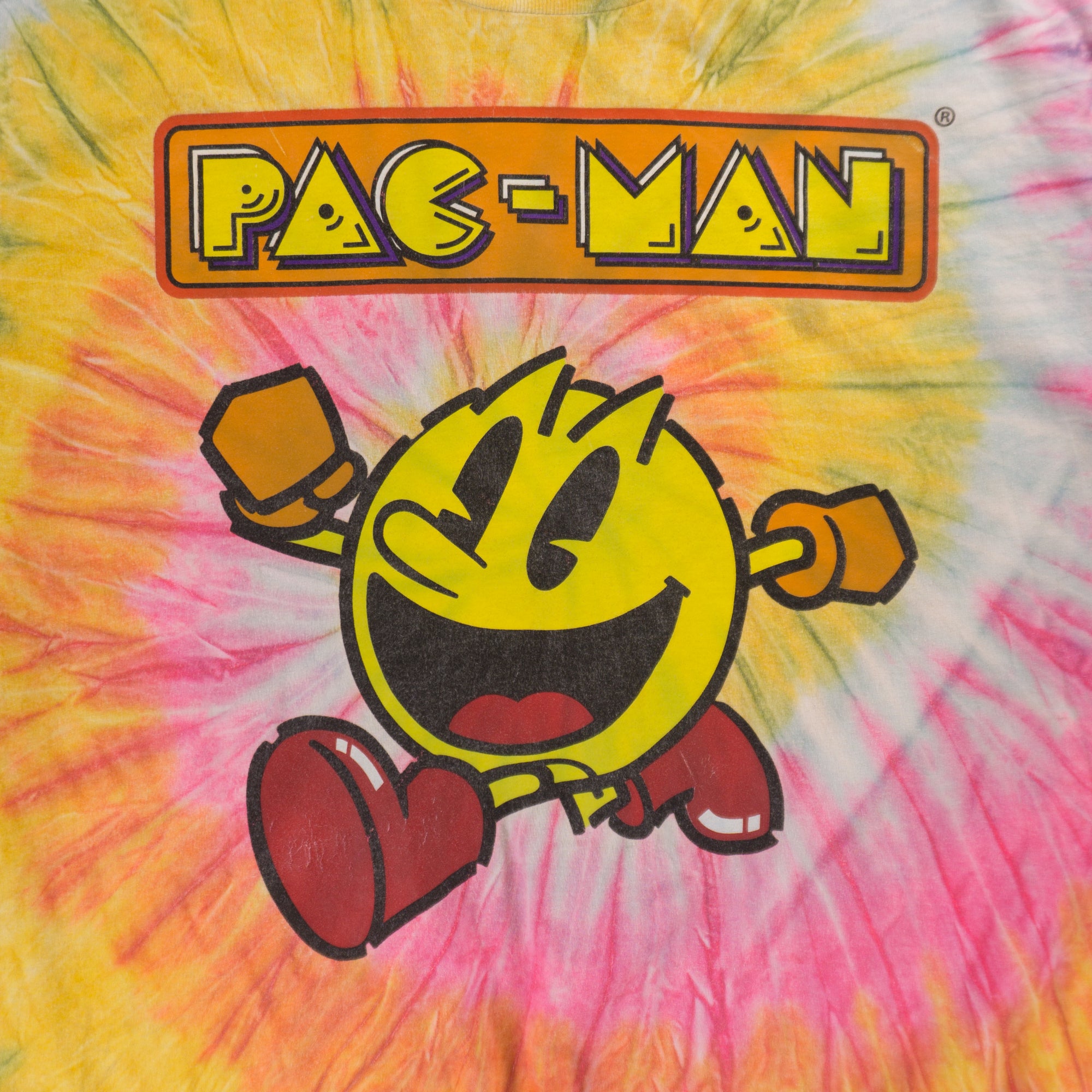 Pac-Man Tie-Dye Тениска с Графика