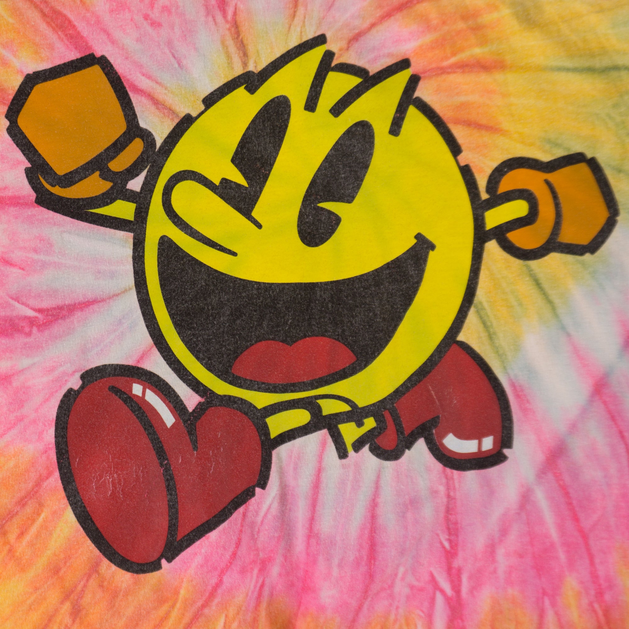 Pac-Man Tie-Dye Тениска с Графика
