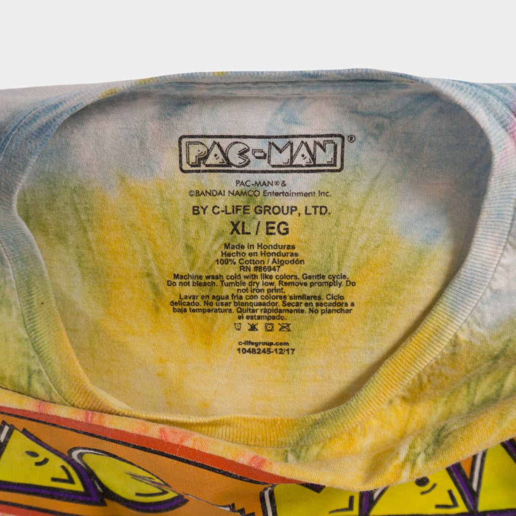 Pac-Man Tie-Dye Тениска с Графика