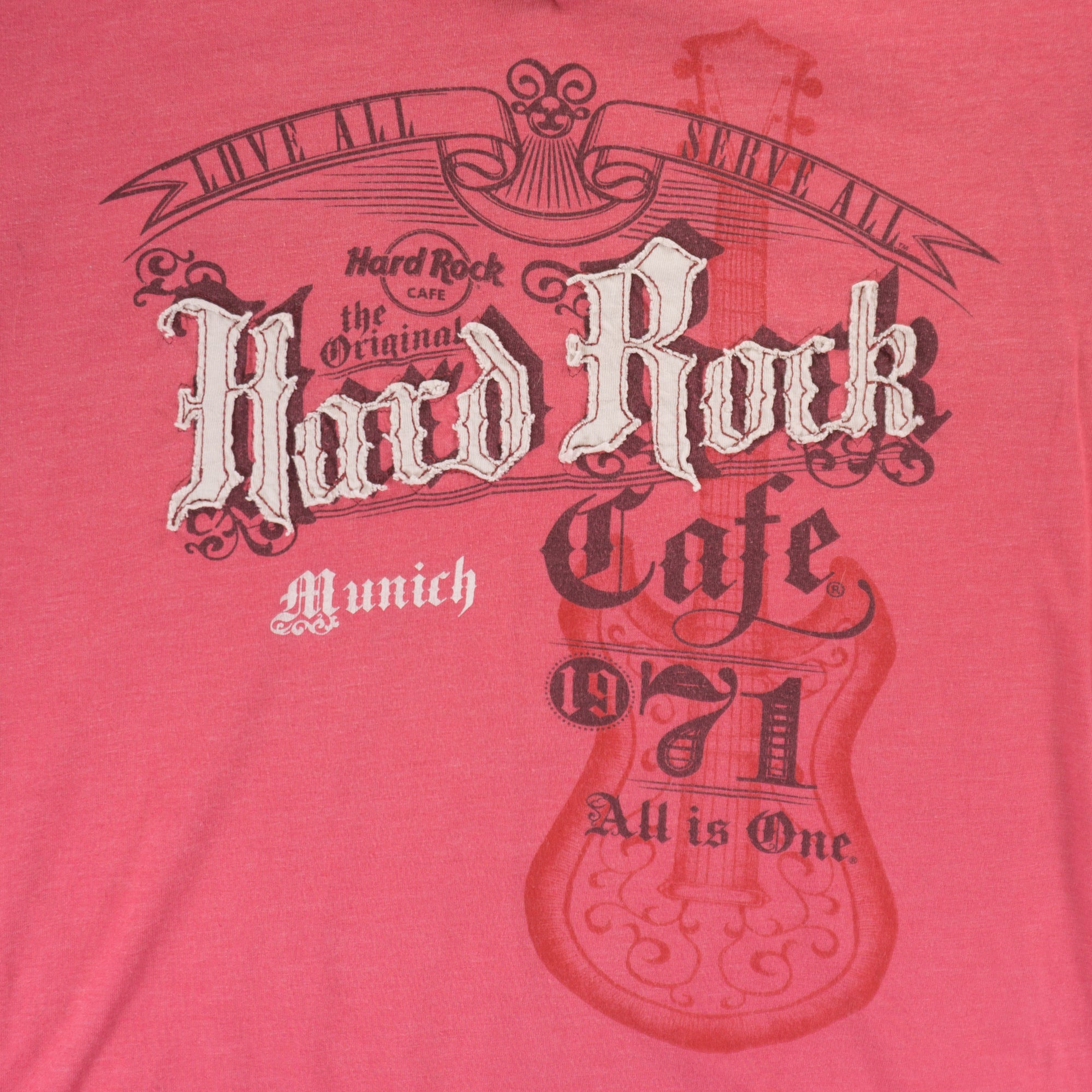 Hard Rock Cafe Y2K Розова Тениска