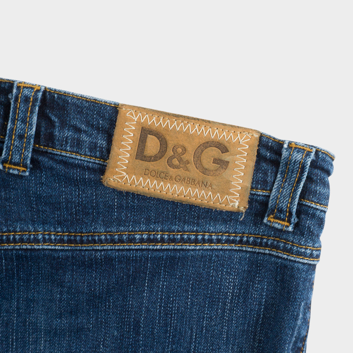Dolce & Gabbana Винтидж 2000-те Сини Дънки
