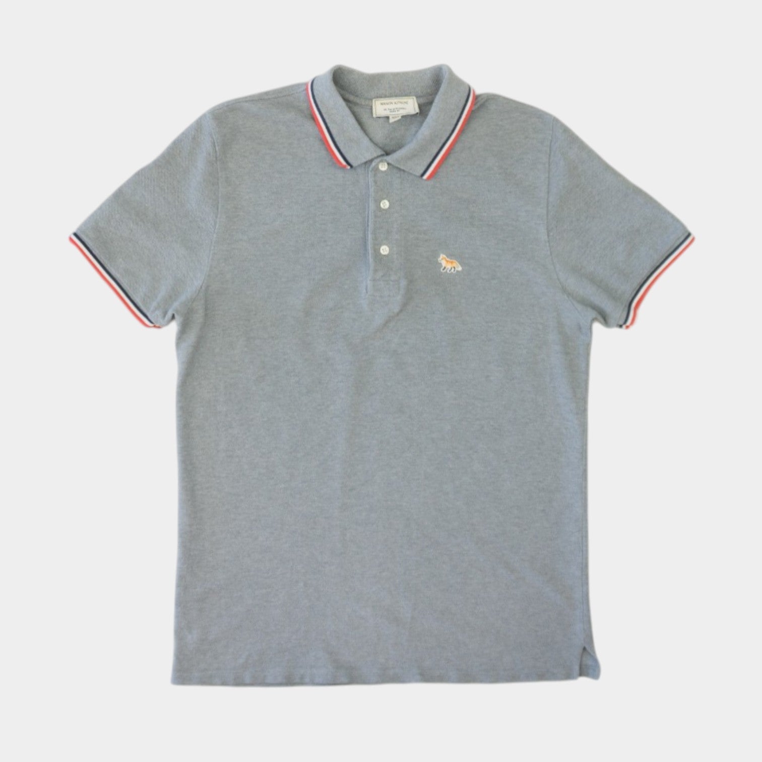 Maison Kitsuné Тениска с Яка