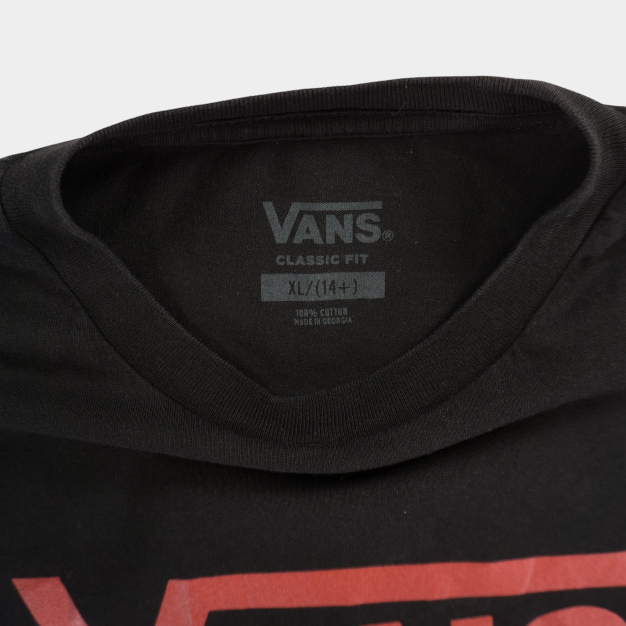Vans Черна Тениска