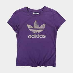 Adidas Originals Лилава Тениска