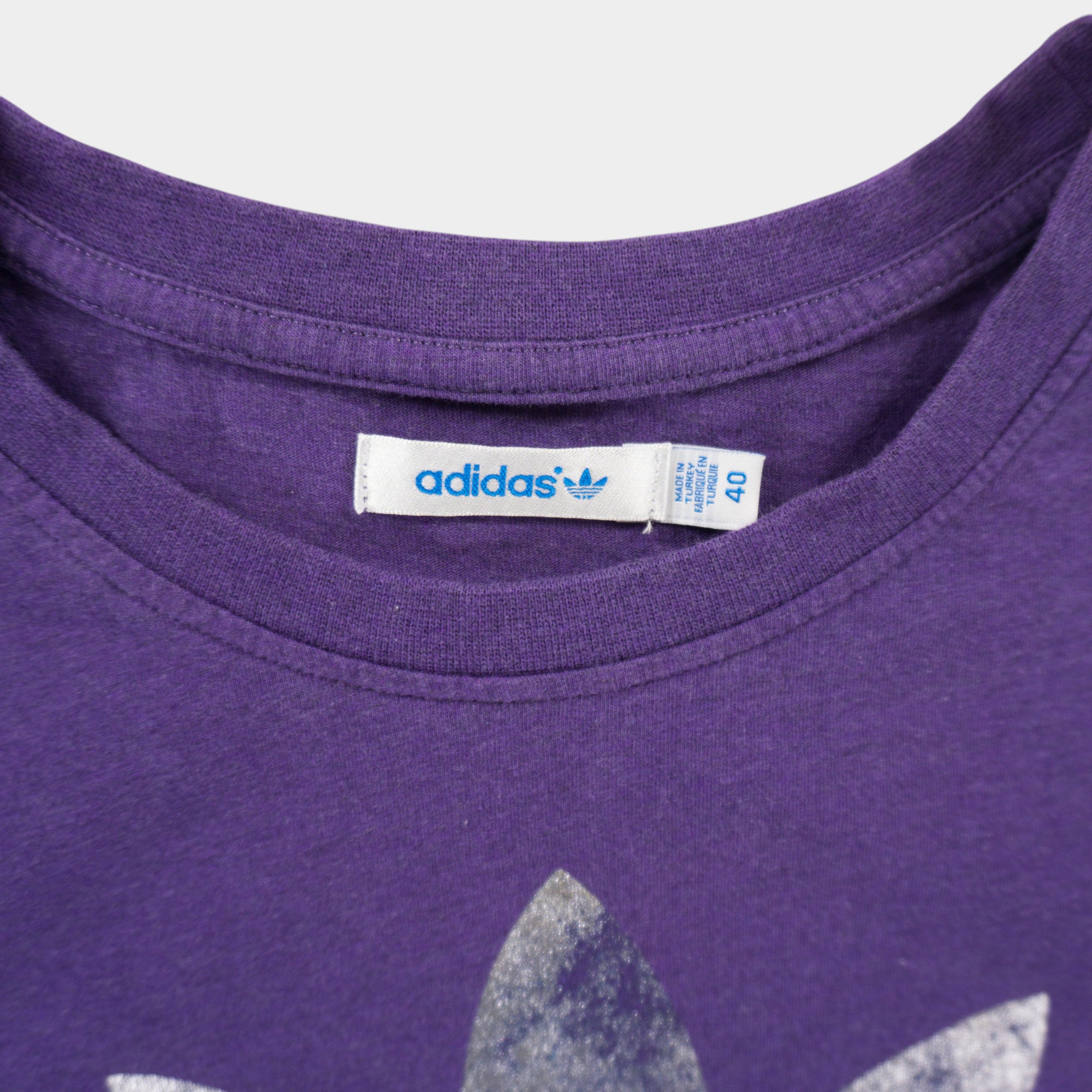 Adidas Originals Лилава Тениска