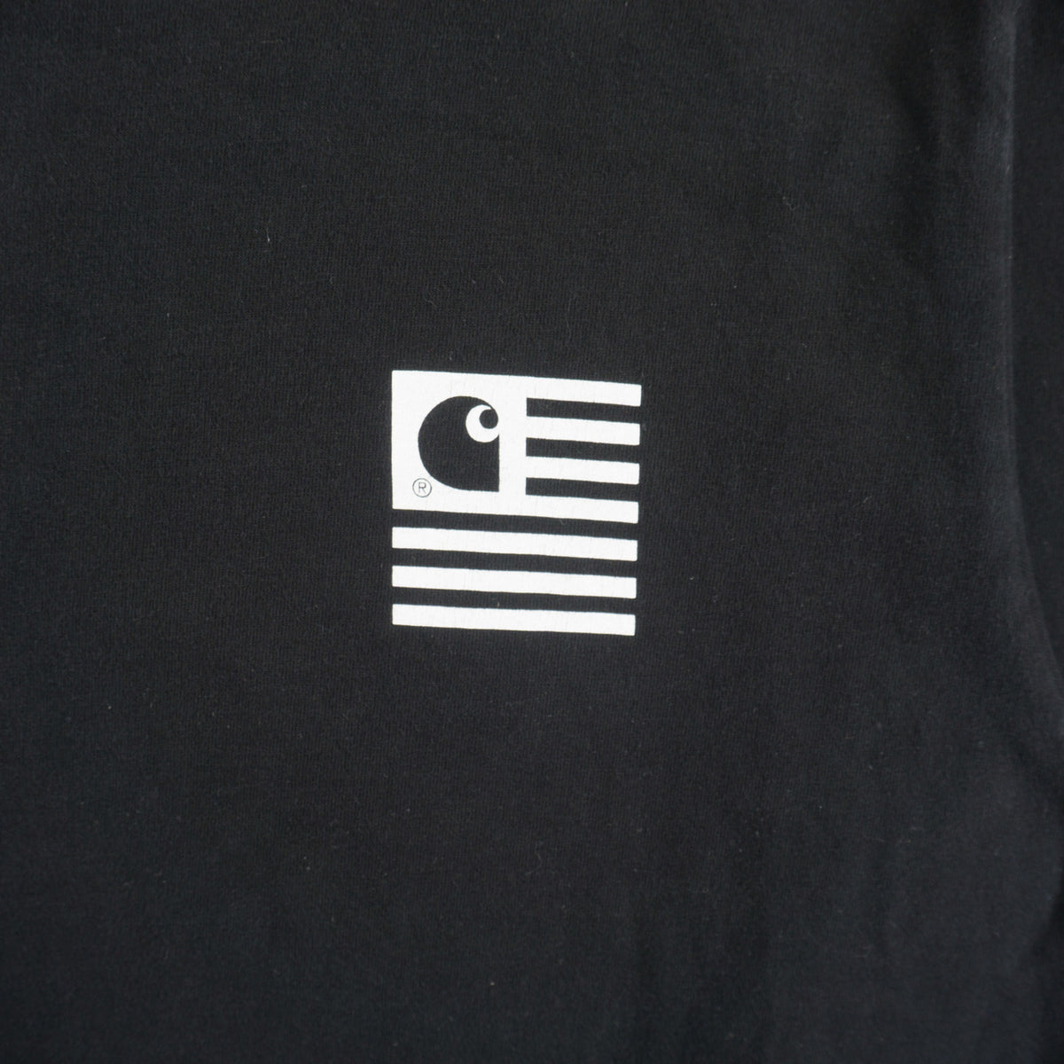 Carhartt L/S State Flames Черна Блуза с Графика