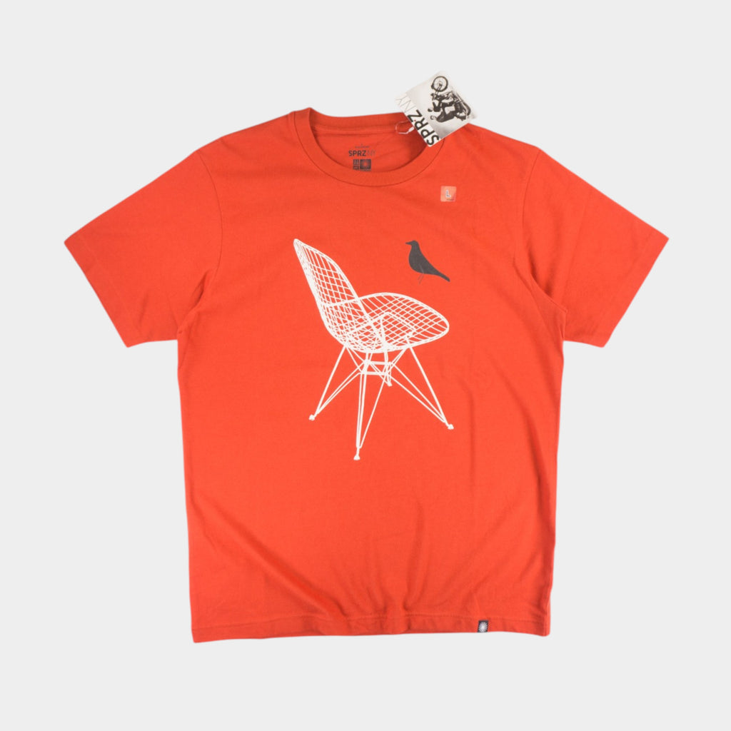 Uniqlo X Eames Office Червена Тениска с Графика