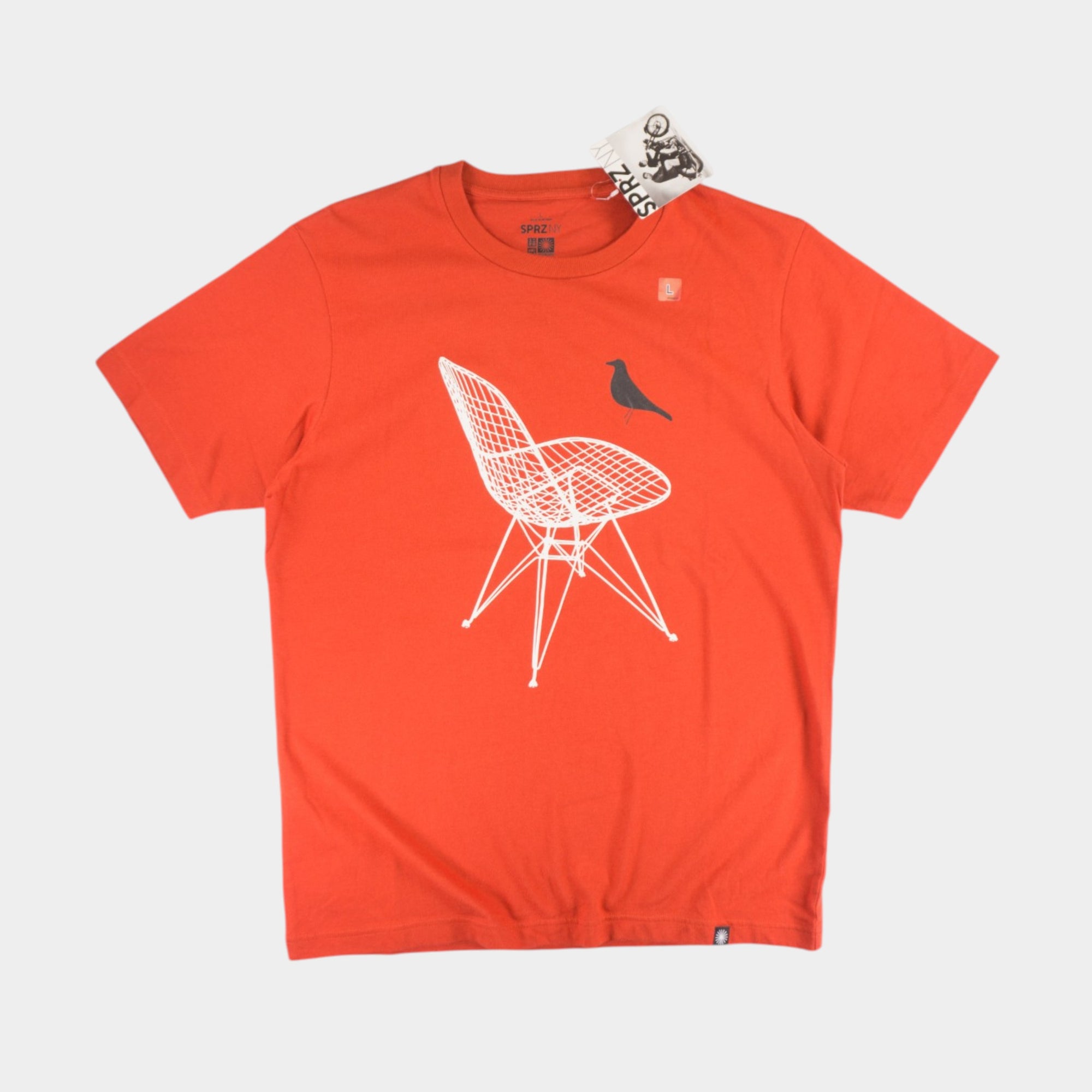 Uniqlo X Eames Office Червена Тениска с Графика