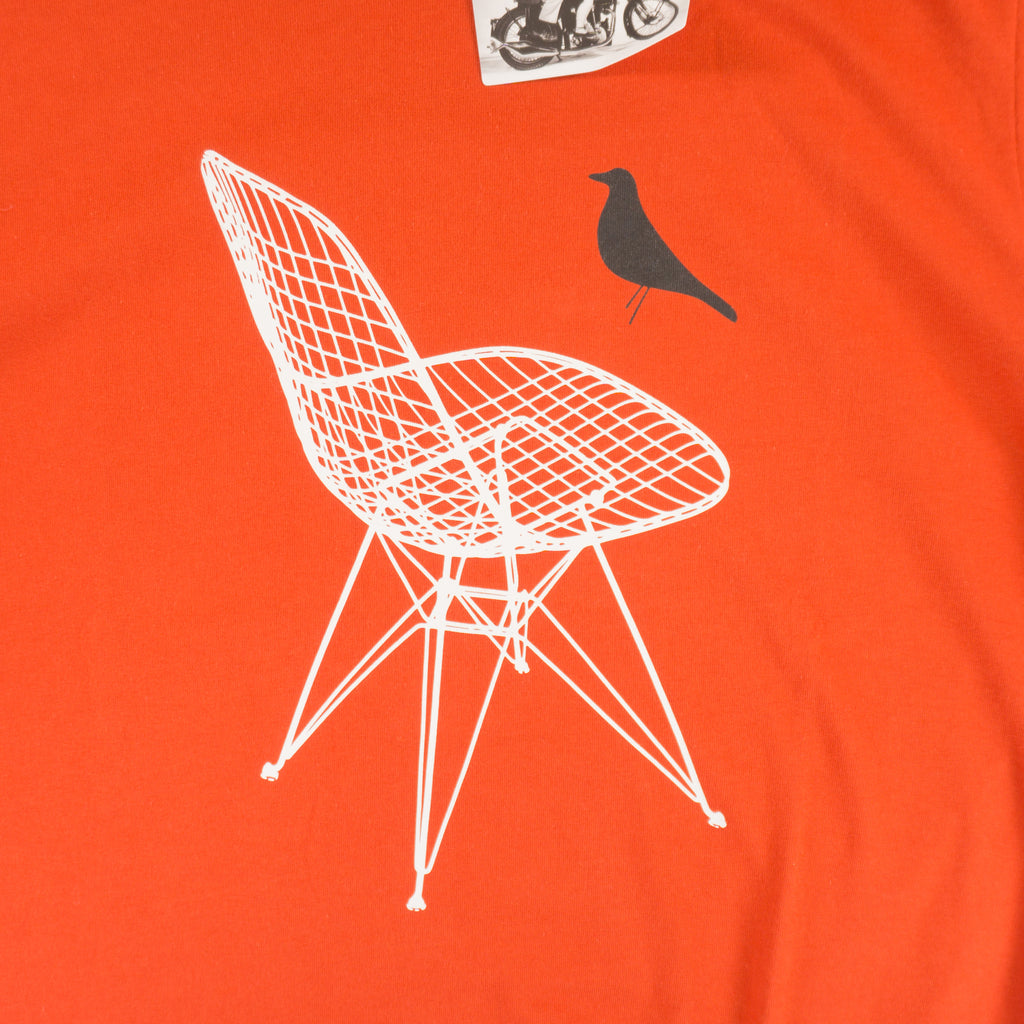 Uniqlo X Eames Office Червена Тениска с Графика