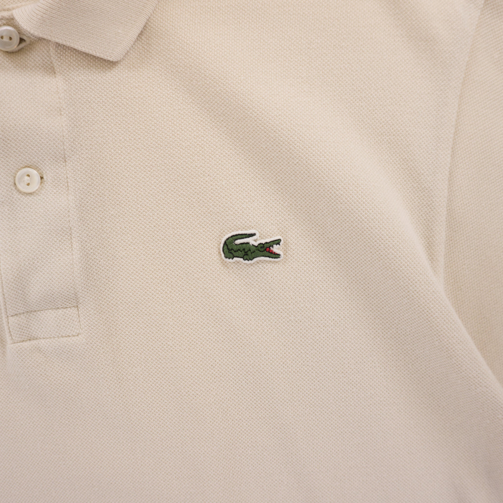 Lacoste Винтидж 2000те Бежова Тениска с Яка