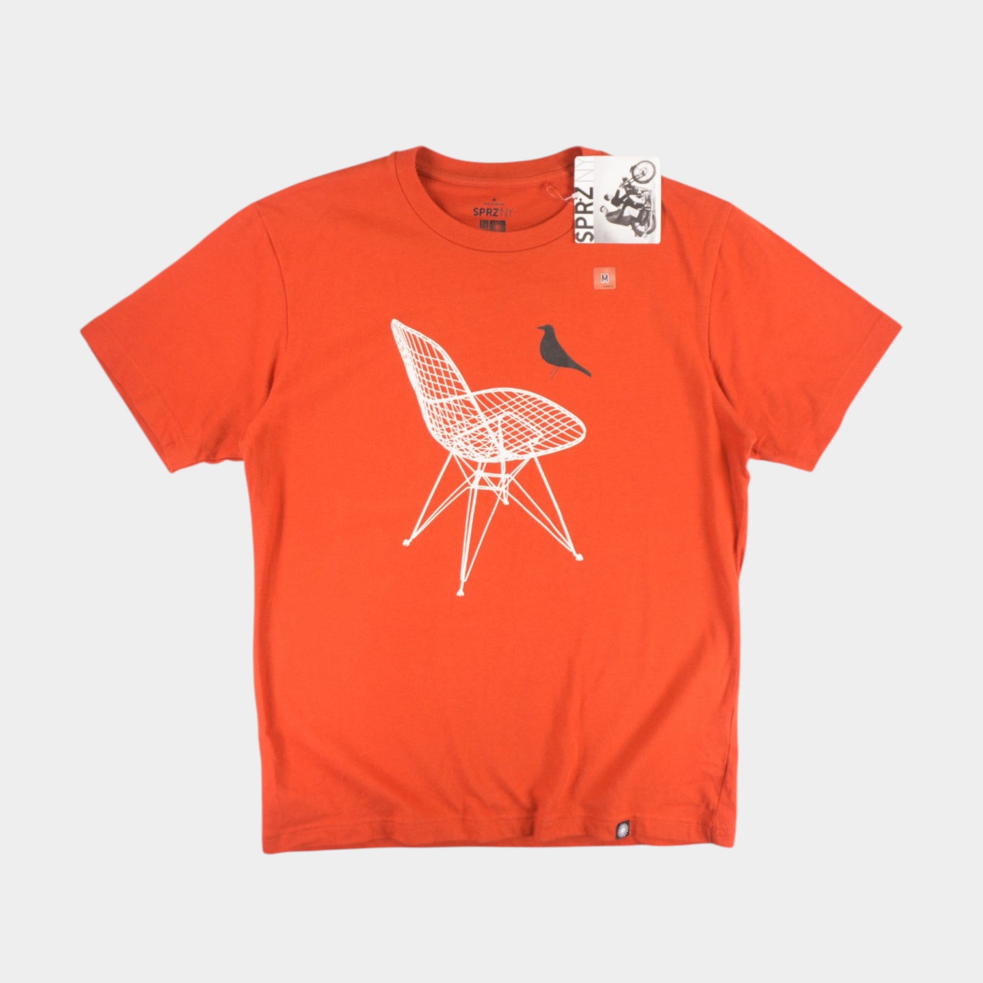 Uniqlo X Eames Office Червена Тениска с Графика