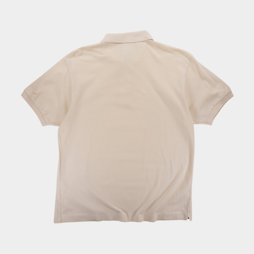 Lacoste Винтидж 2000те Бежова Тениска с Яка