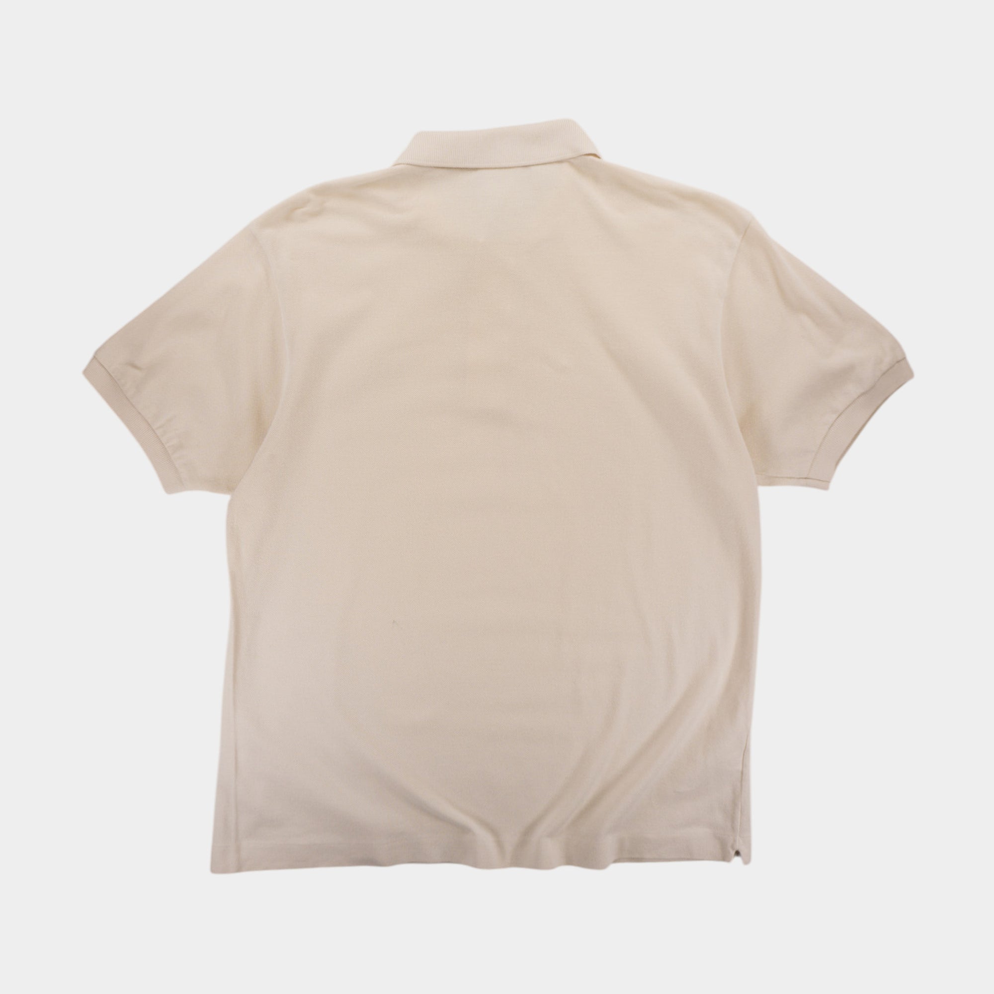Lacoste Винтидж 2000те Бежова Тениска с Яка