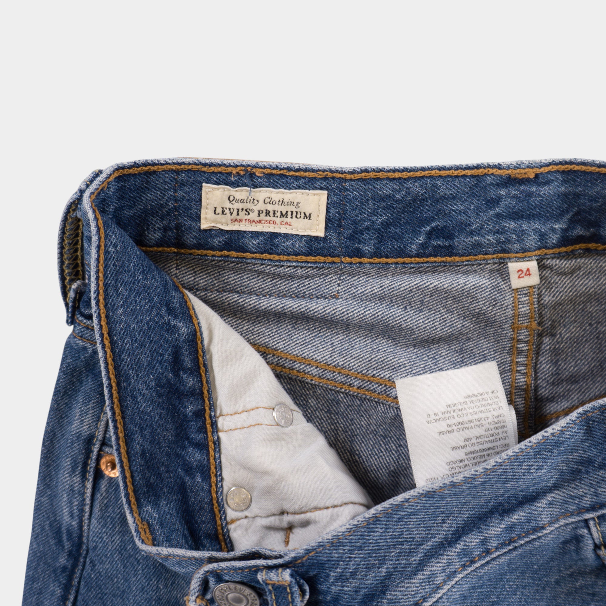 Levi's Синя Дънкова Пола