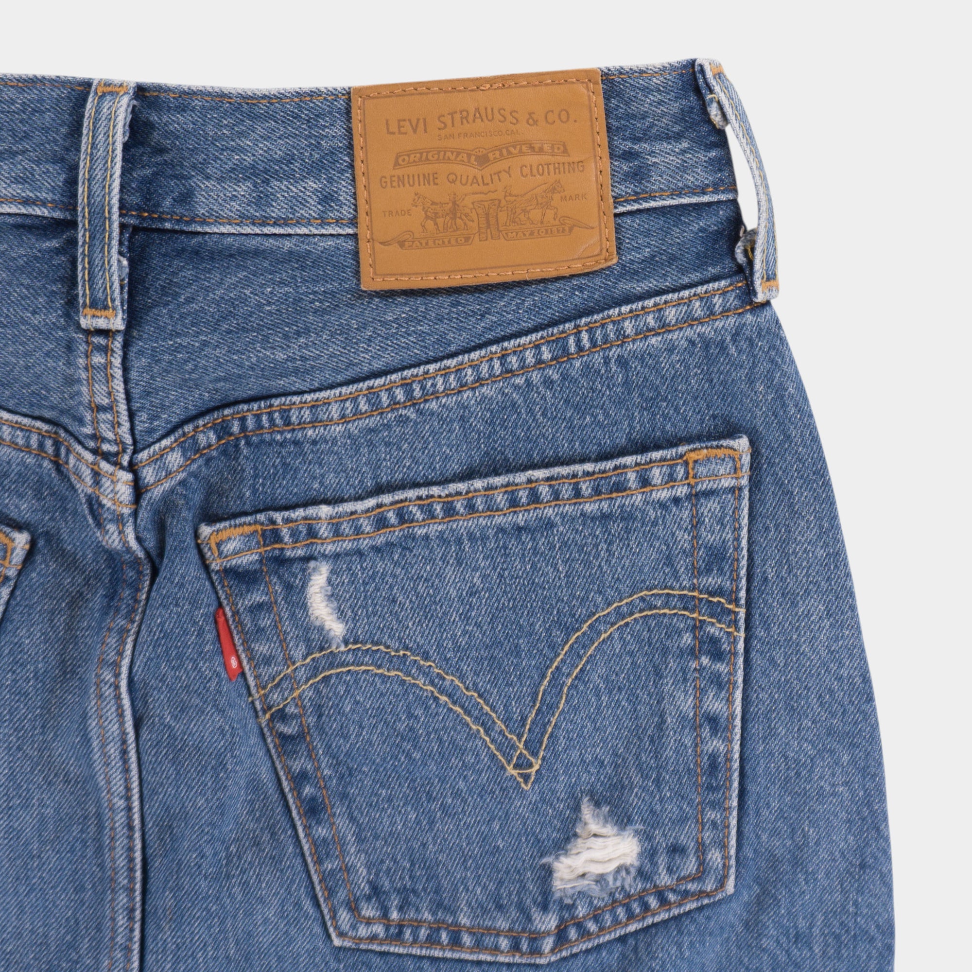 Levi's Синя Дънкова Пола