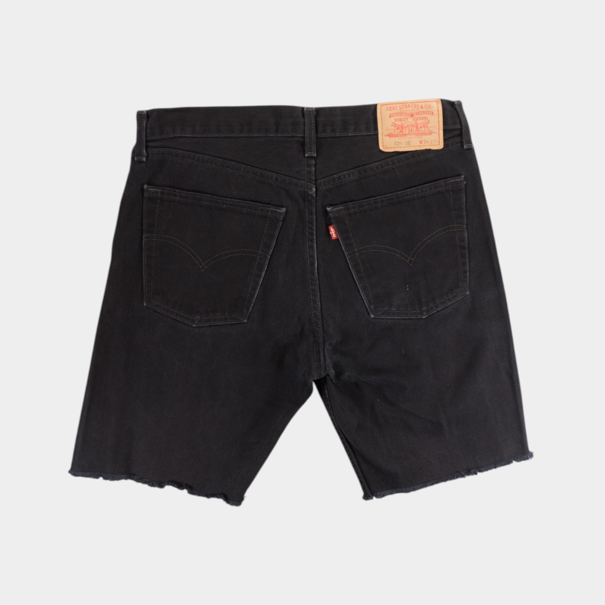 Levi's 521 Черни Къси Дънки