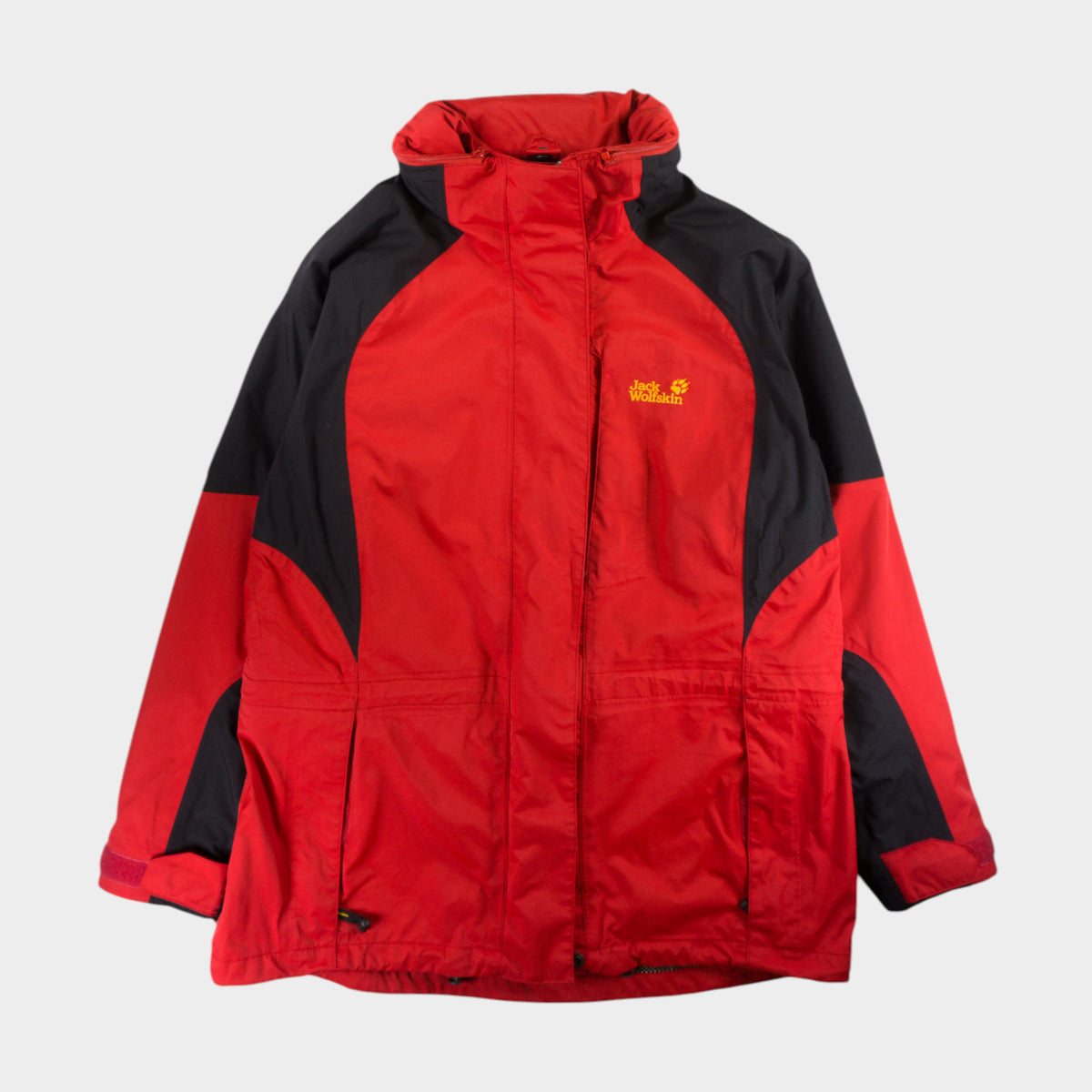 Jack Wolfskin Червено Туристическо Яке