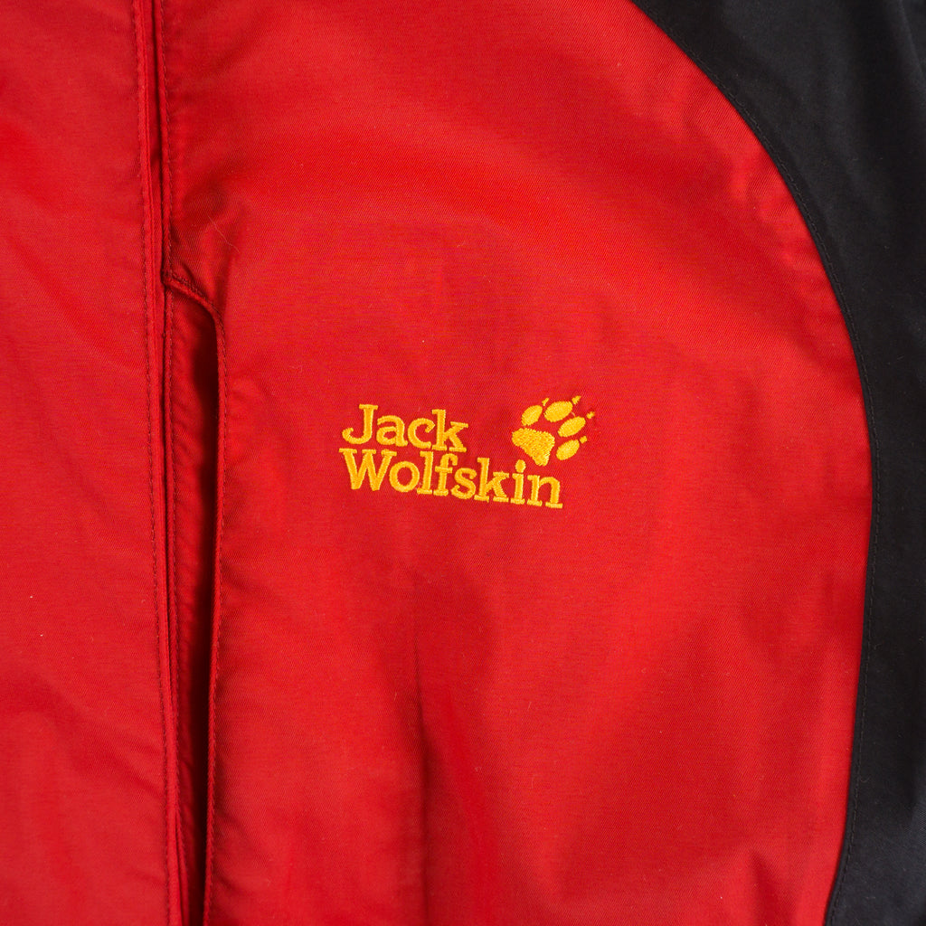 Jack Wolfskin Червено Туристическо Яке