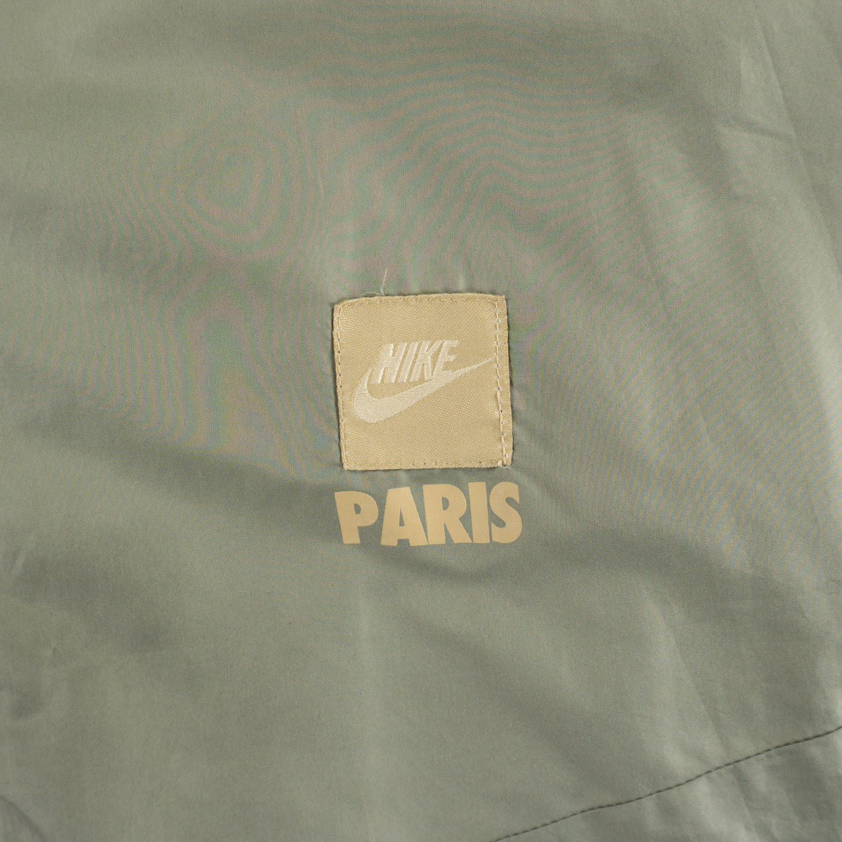 Nike Paris Винтидж 2000-те Зелено Бомбър Яке