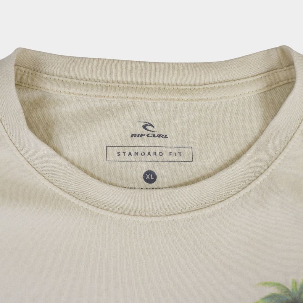 Rip Curl Бежова Тениска