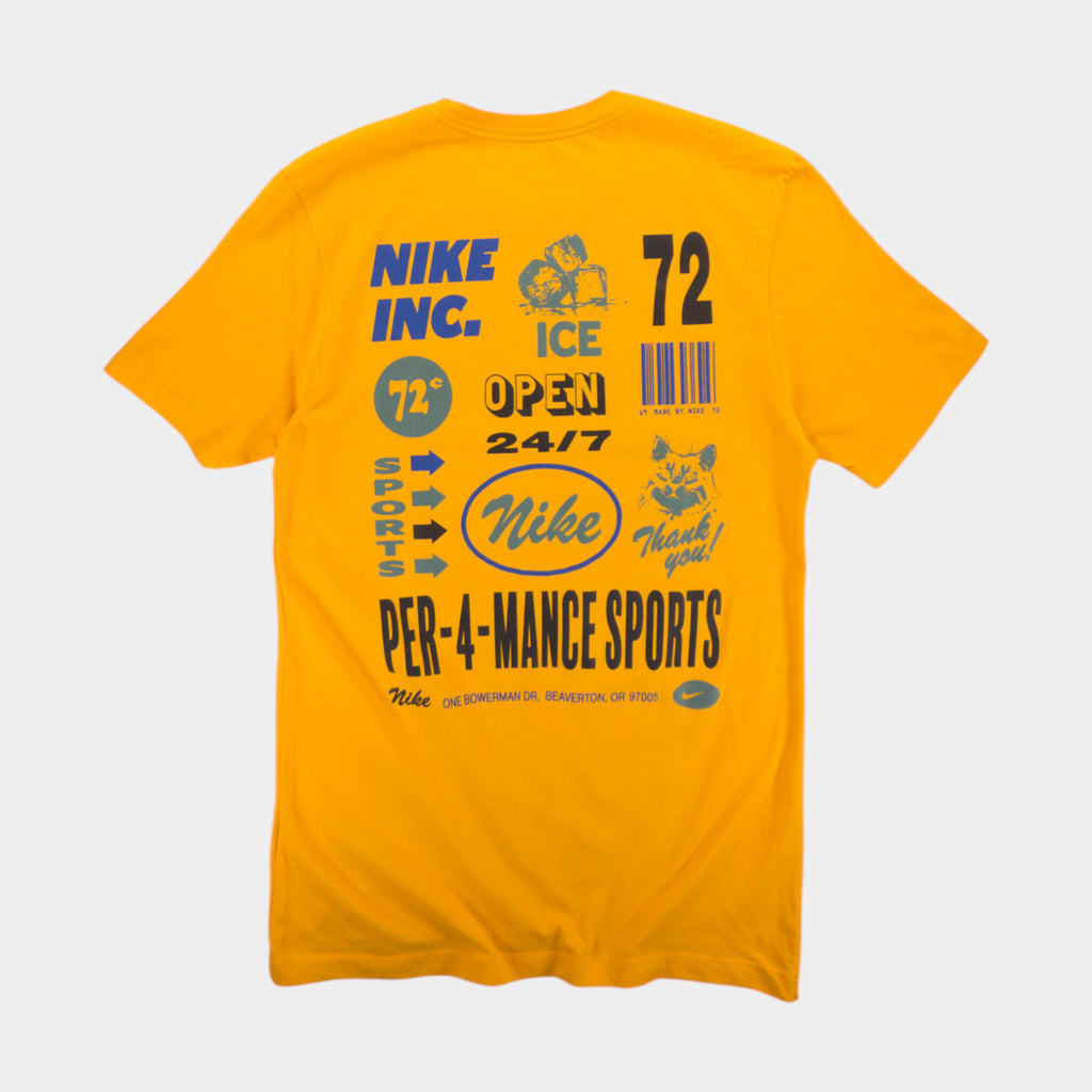 Nike Dri-Fit Жълта Тениска с Графика