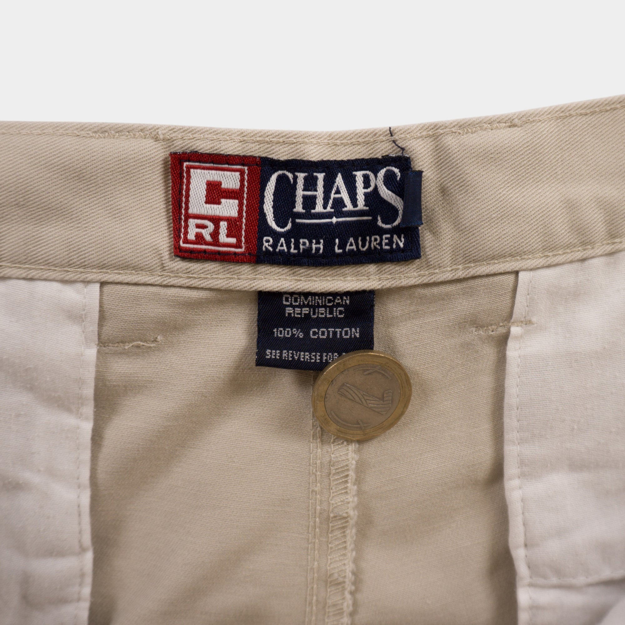 Chaps Ralph Lauren Винтидж Бежови Панталони