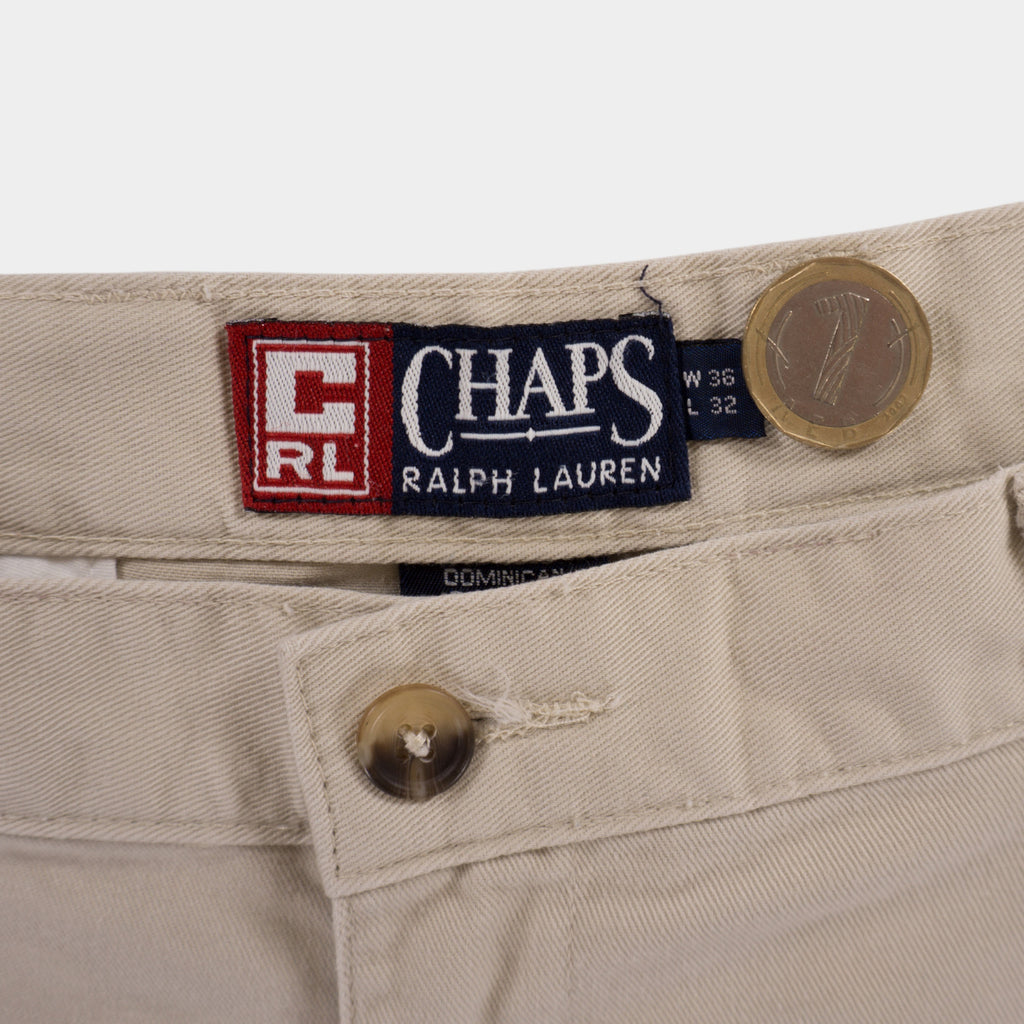 Chaps Ralph Lauren Винтидж Бежови Панталони