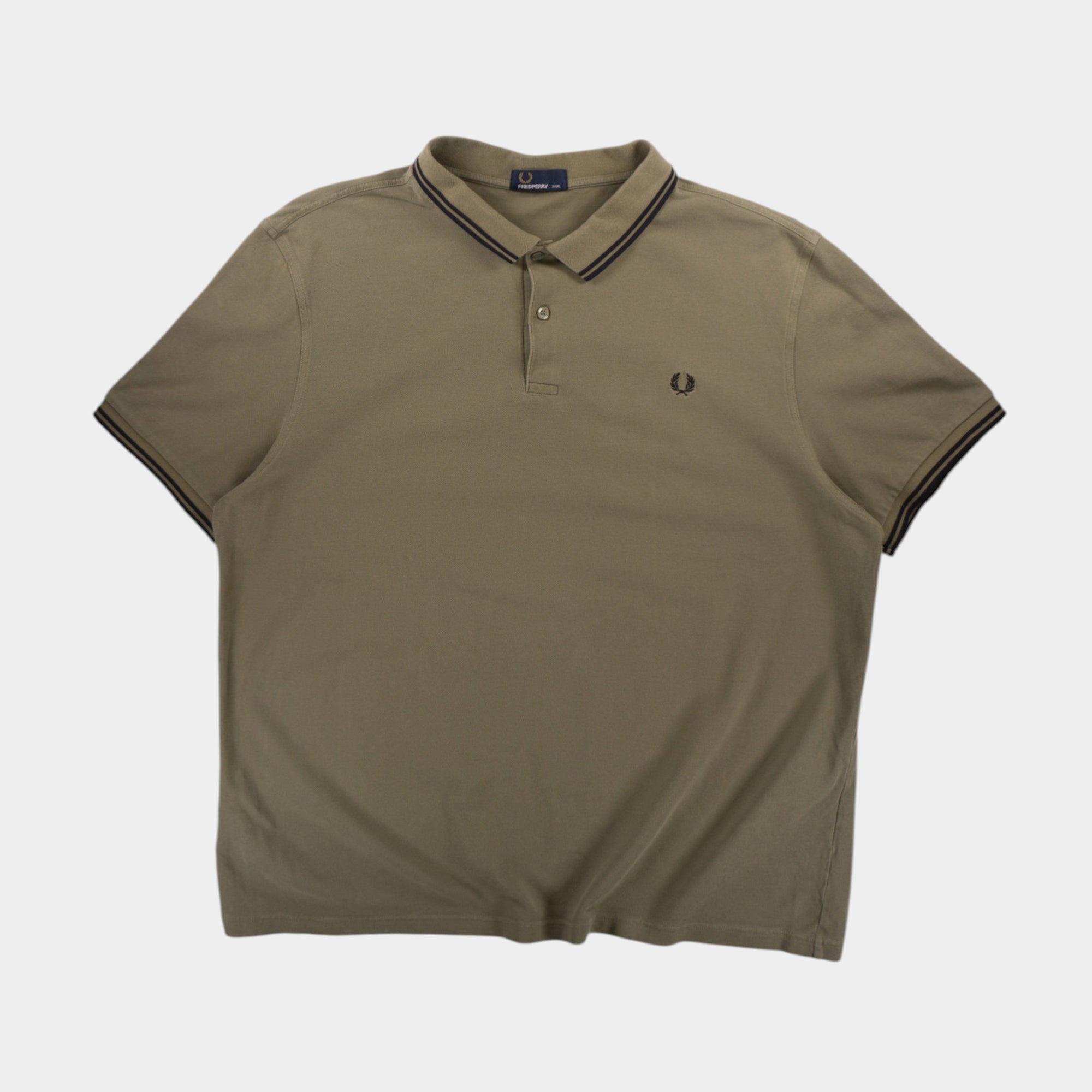 Fred Perry Зелена Тениска с Яка