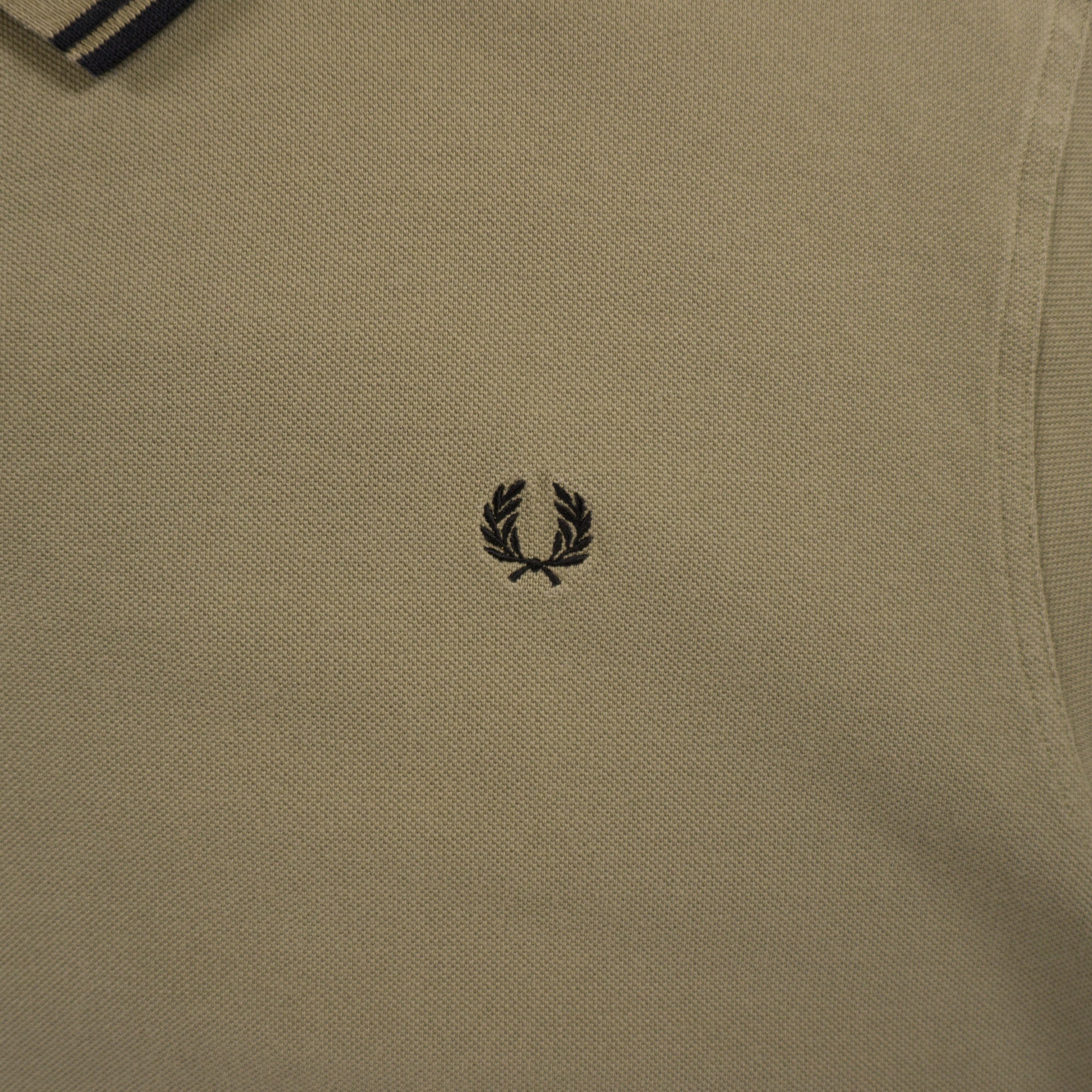 Fred Perry Зелена Тениска с Яка