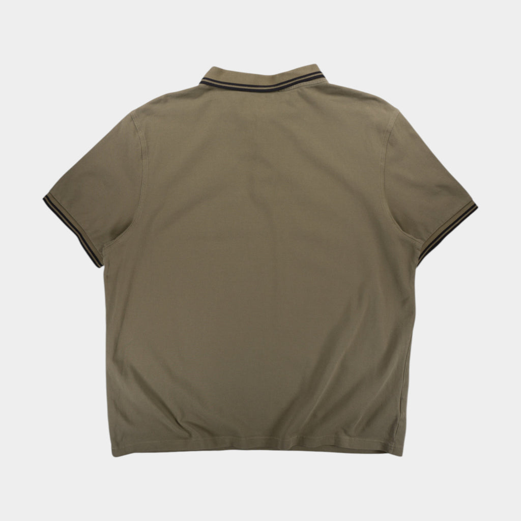 Fred Perry Зелена Тениска с Яка