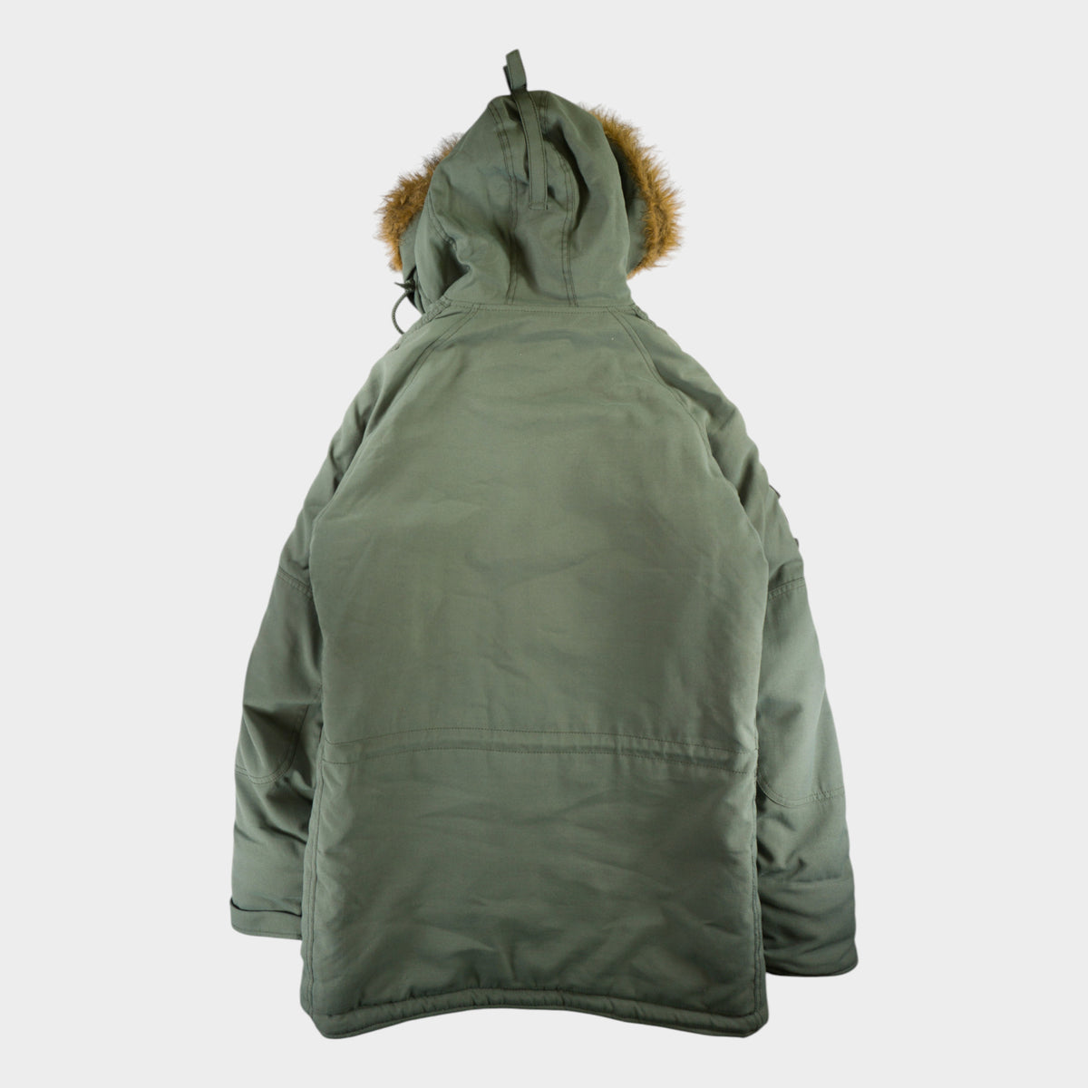 Alpha Industries N-3B Snorkel Parka Винтидж 2000-те Зелено Парка Яке