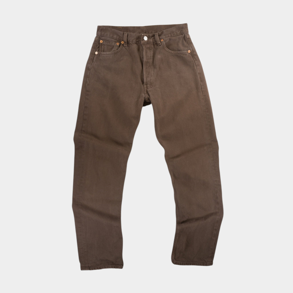 Levi's 501 Винтидж Кафяви Дънки