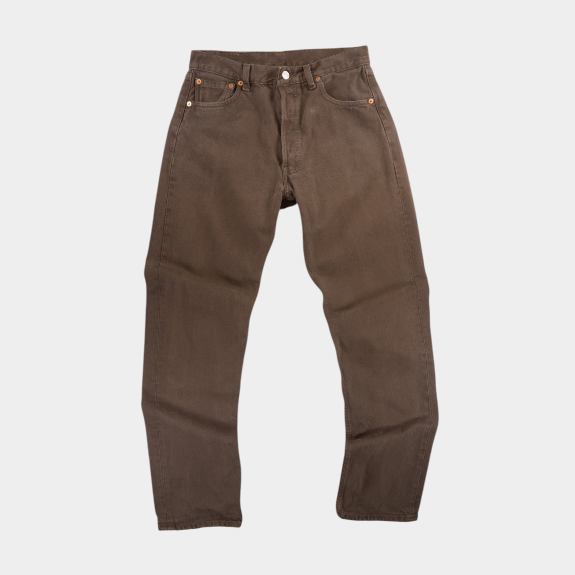 Levi's 501 Винтидж Кафяви Дънки