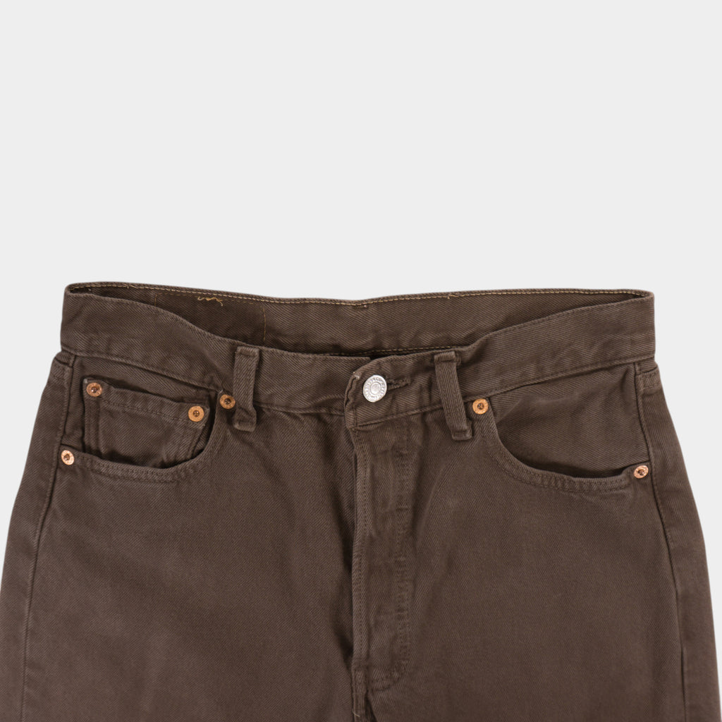 Levi's 501 Винтидж Кафяви Дънки