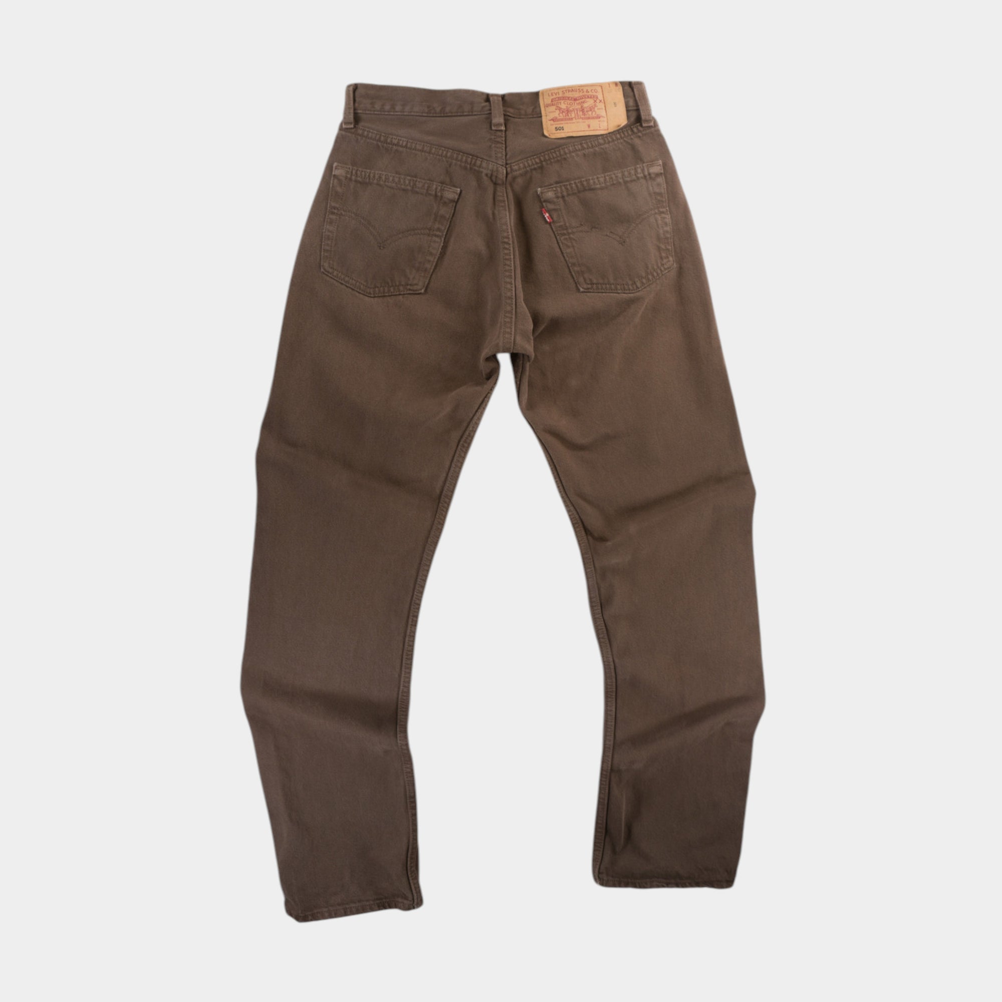 Levi's 501 Винтидж Кафяви Дънки