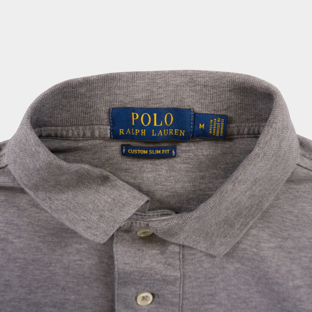 Polo Ralph Lauren Сива Тениска с Яка